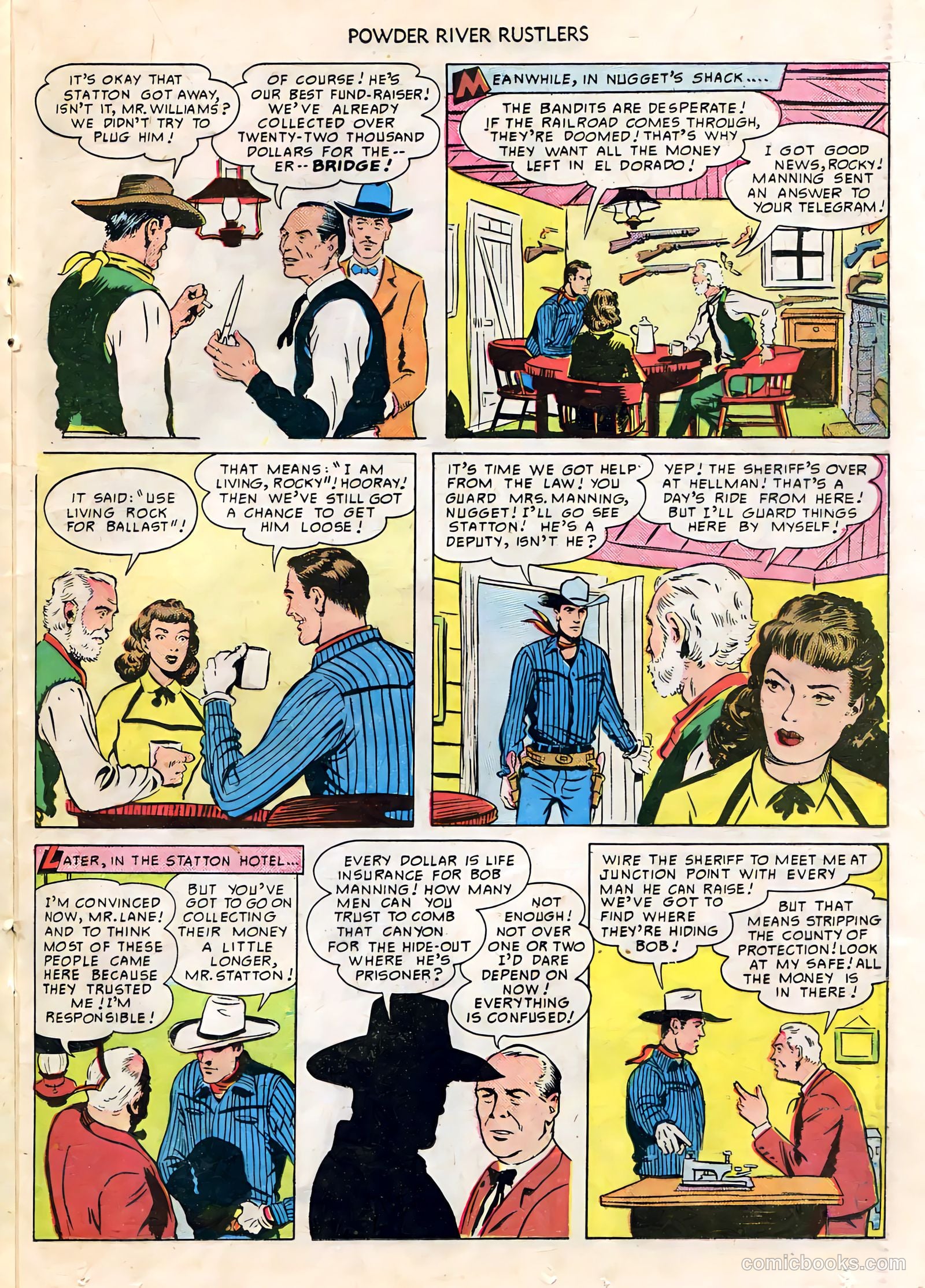 Powder River Rustlers #nn (1950) — page 20 of 35