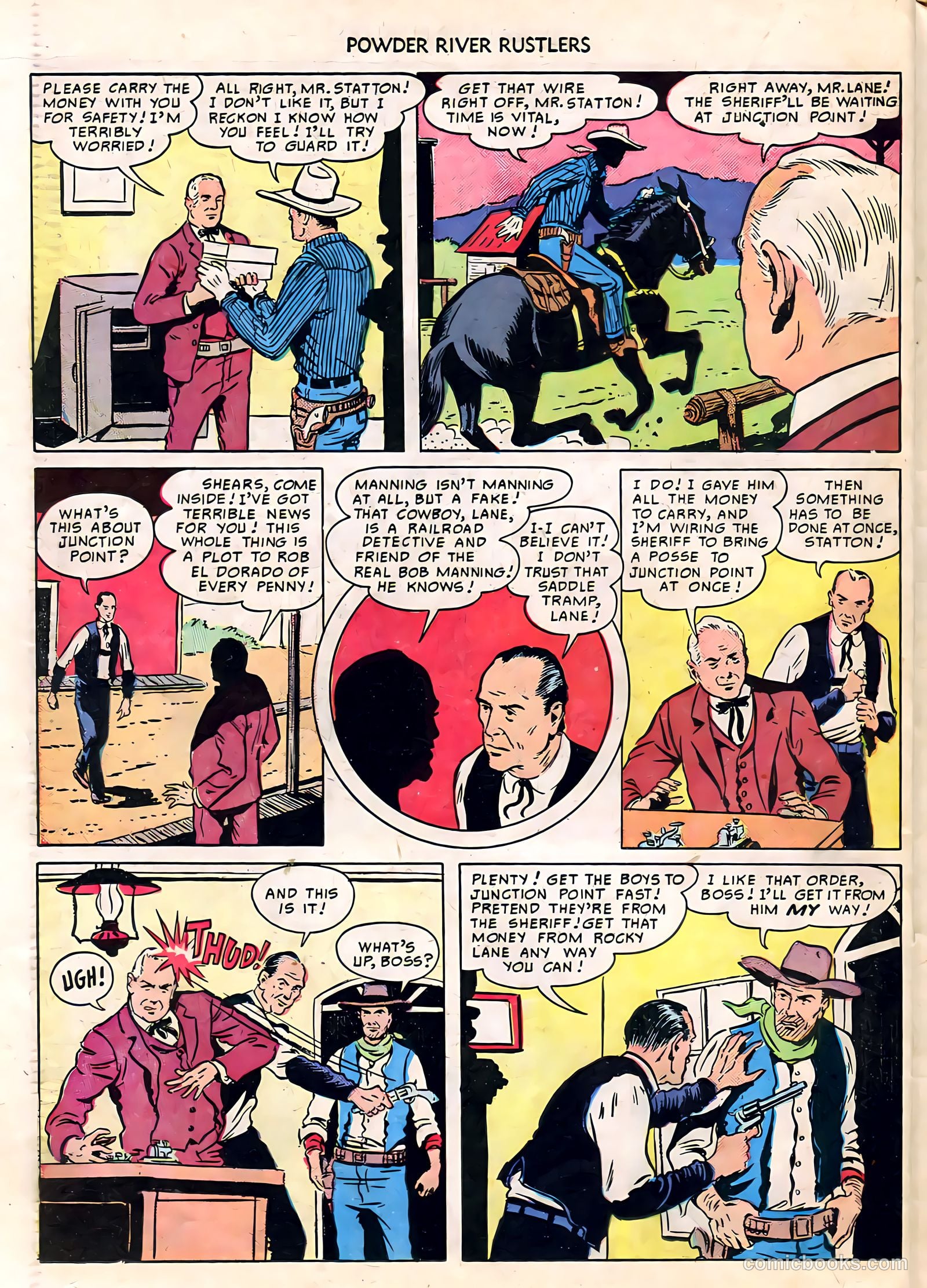 Powder River Rustlers #nn (1950) — page 21 of 35