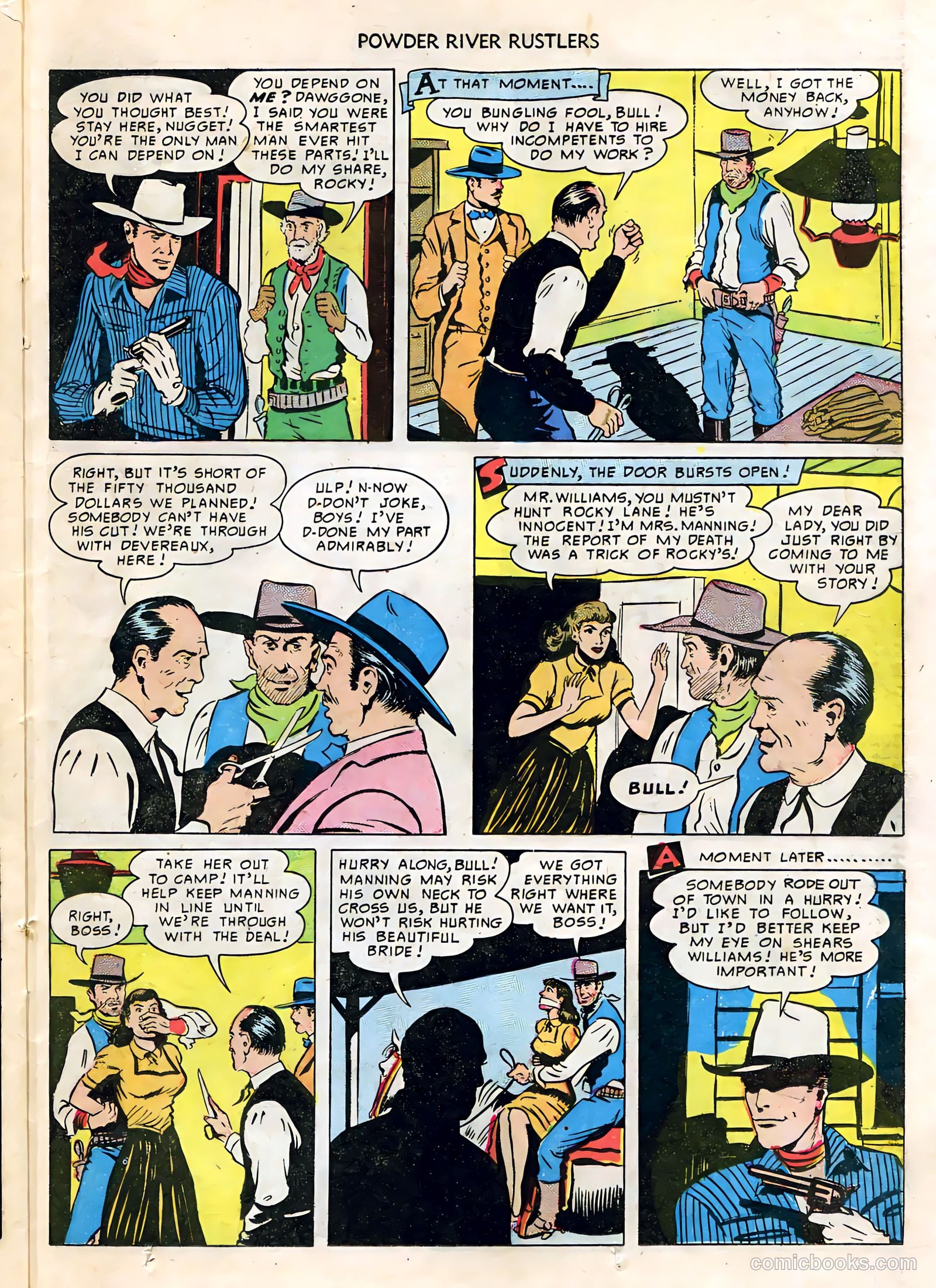 Powder River Rustlers #nn (1950) — page 24 of 35