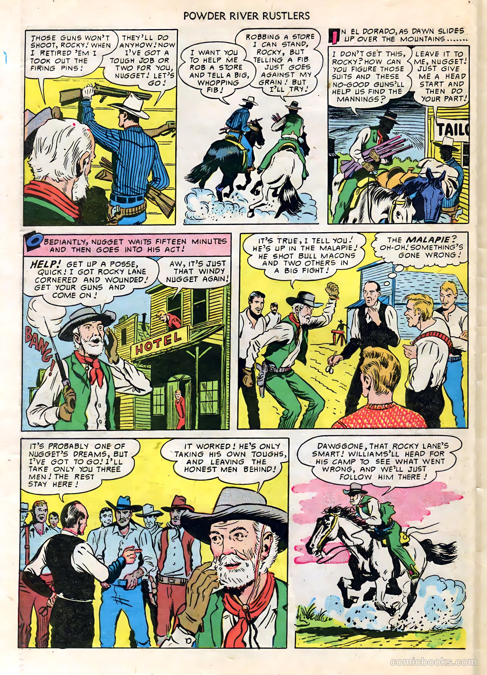 Powder River Rustlers #nn (1950) — page 27 of 35
