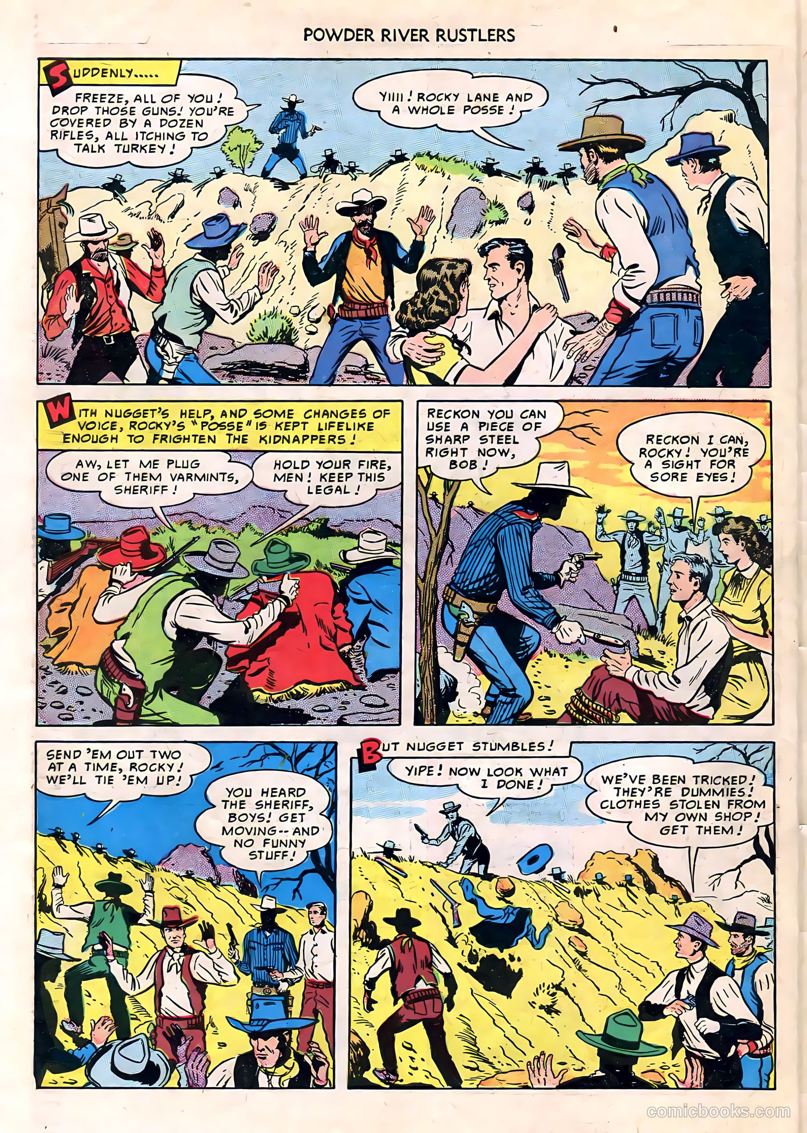 Powder River Rustlers #nn (1950) — page 29 of 35
