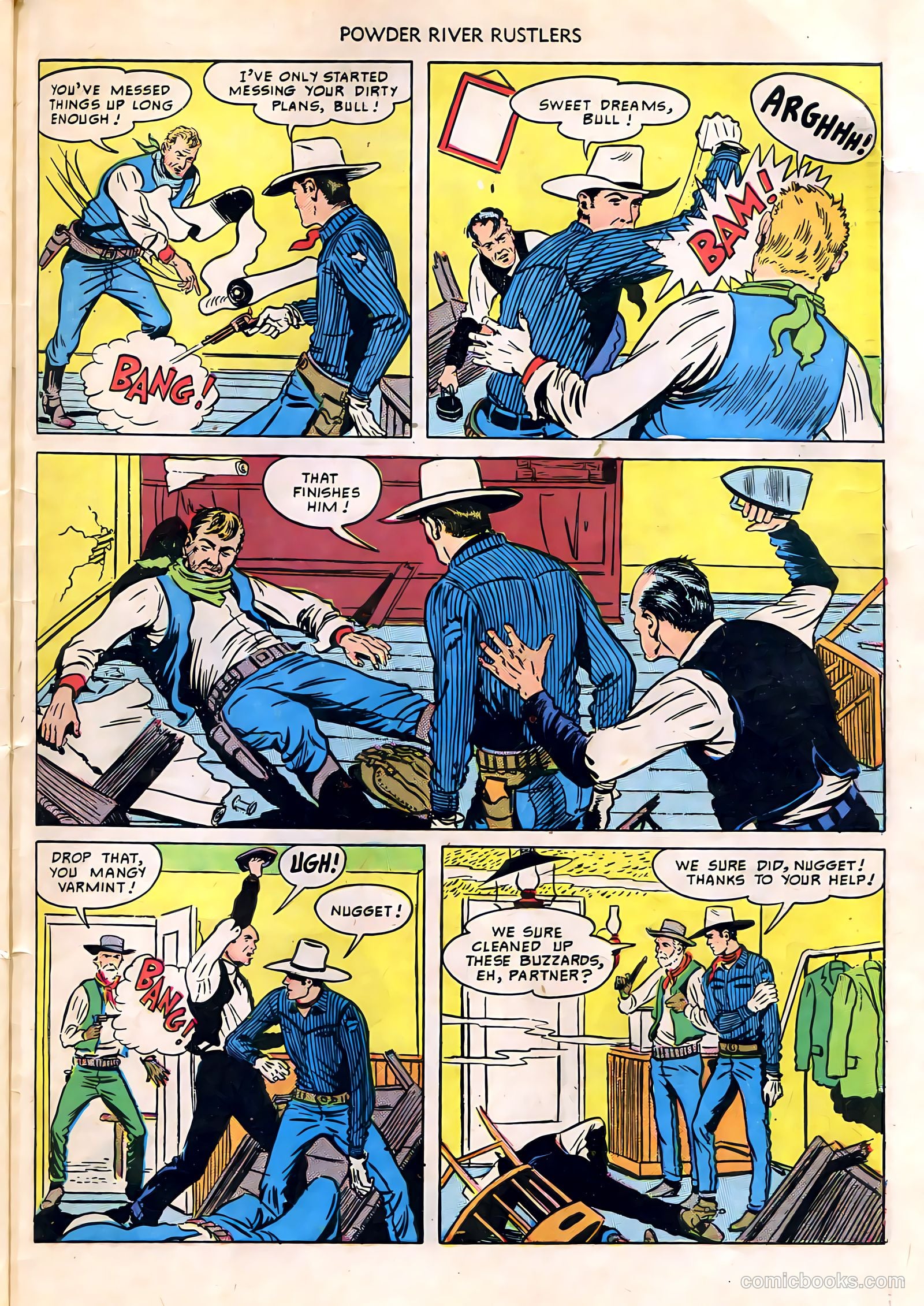 Powder River Rustlers #nn (1950) — page 32 of 35
