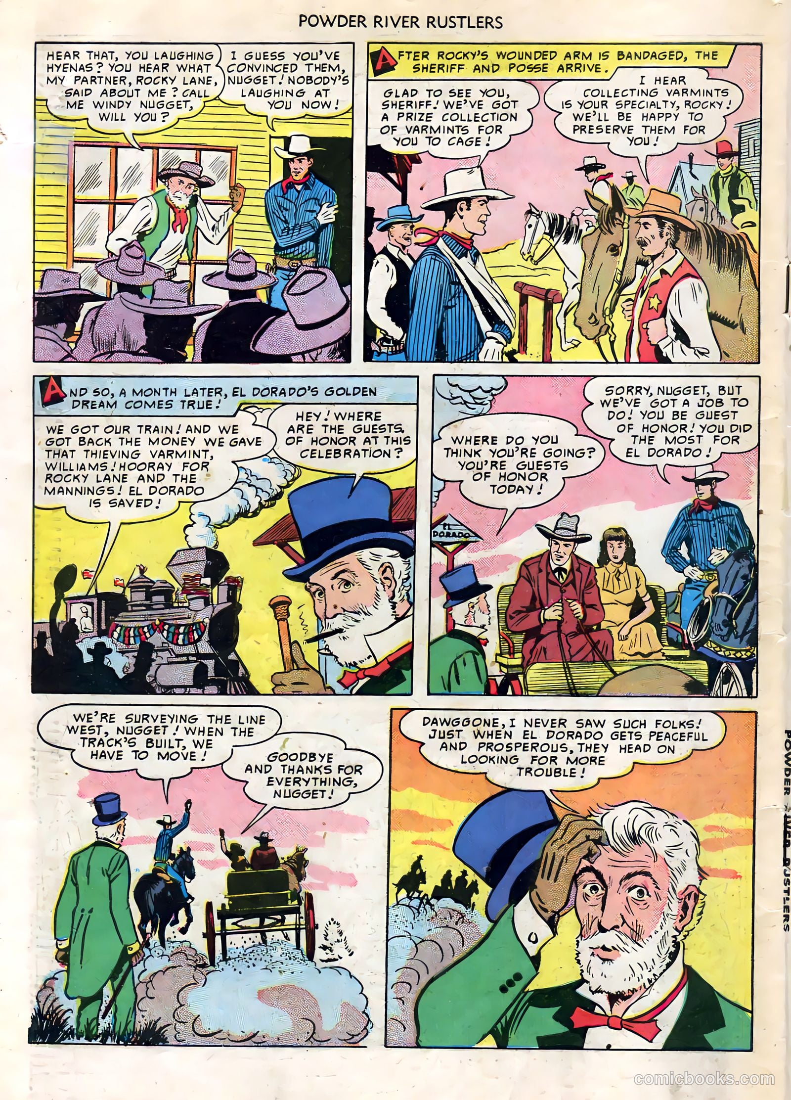 Powder River Rustlers #nn (1950) — page 33 of 35