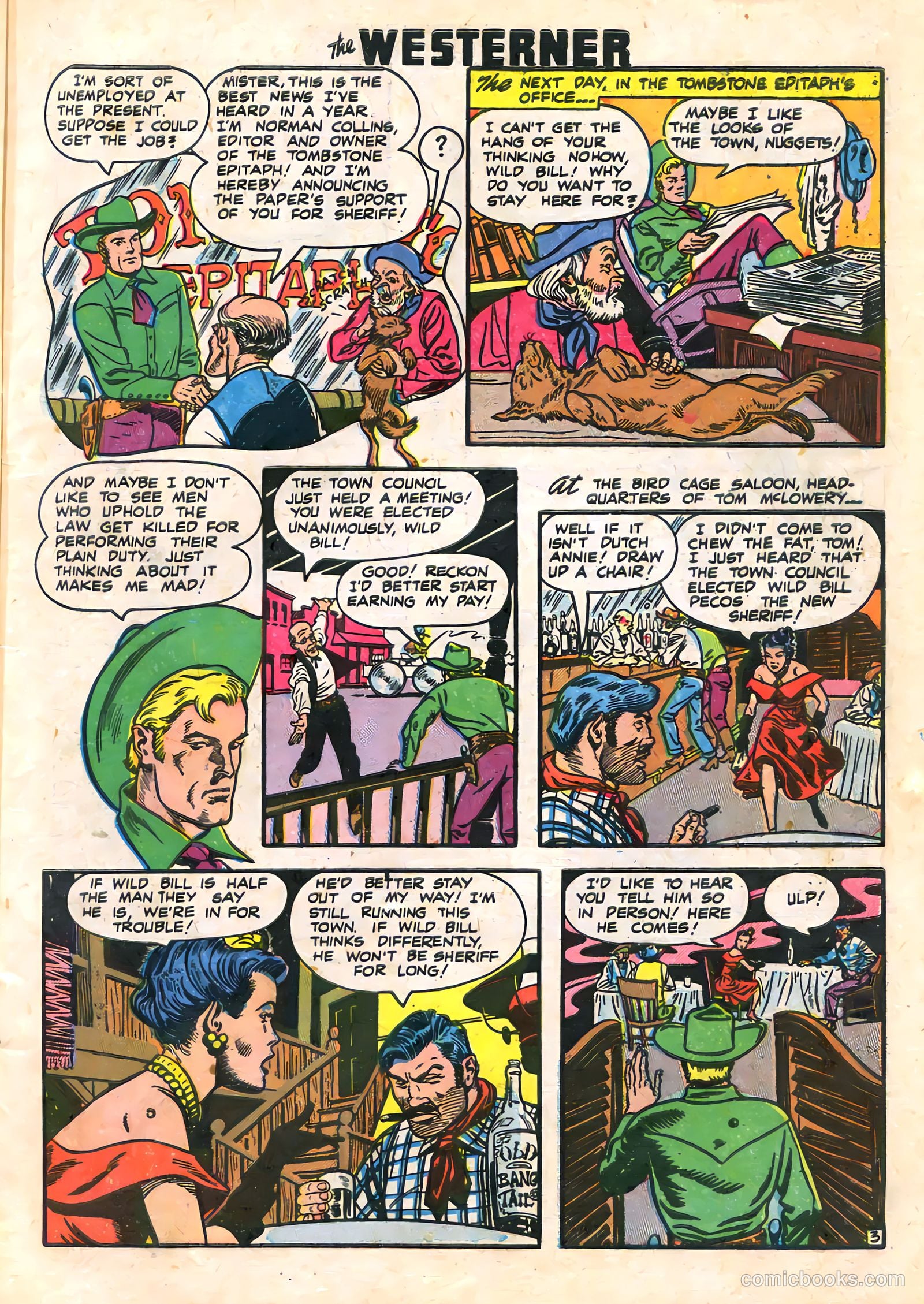 The Westerner Comics #16 (1950) — page 5 of 46