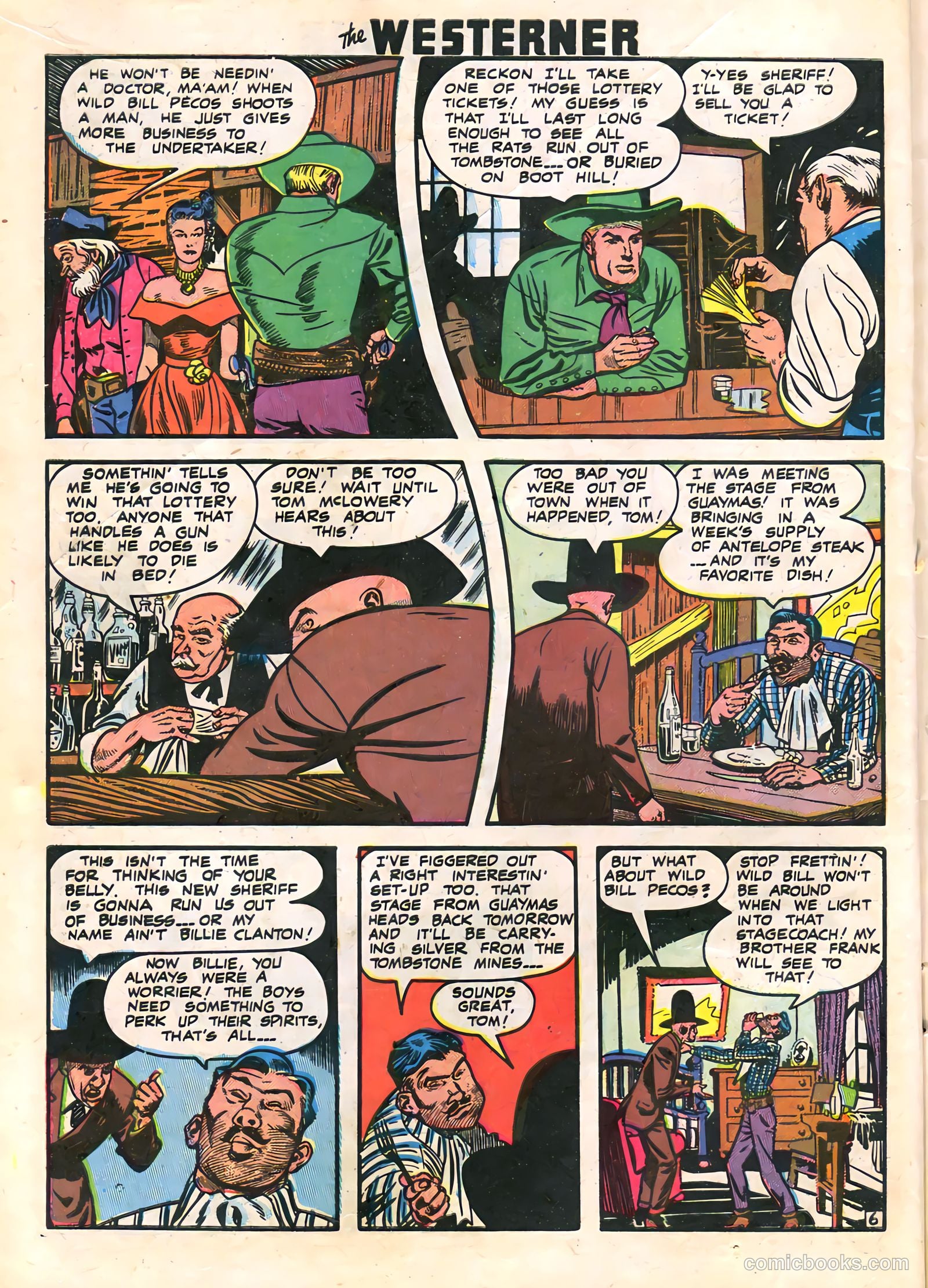The Westerner Comics #16 (1950) — page 8 of 46