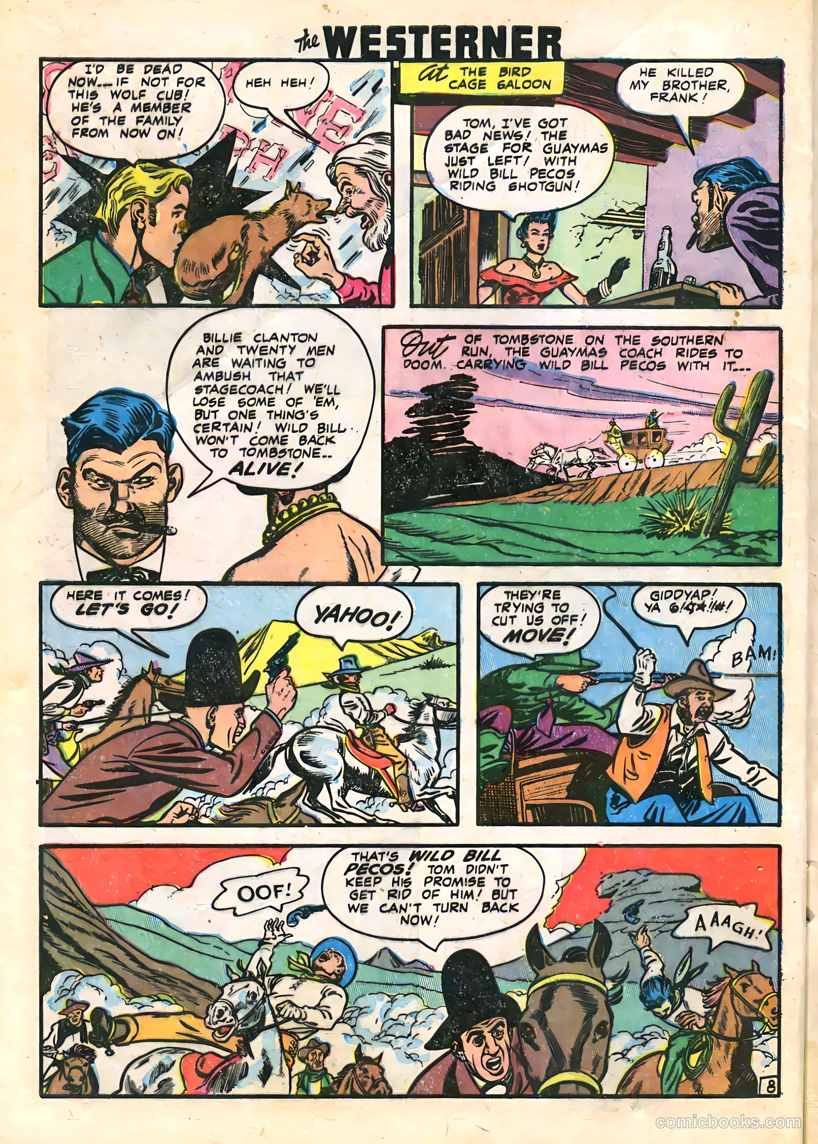 The Westerner Comics #16 (1950) — page 10 of 46