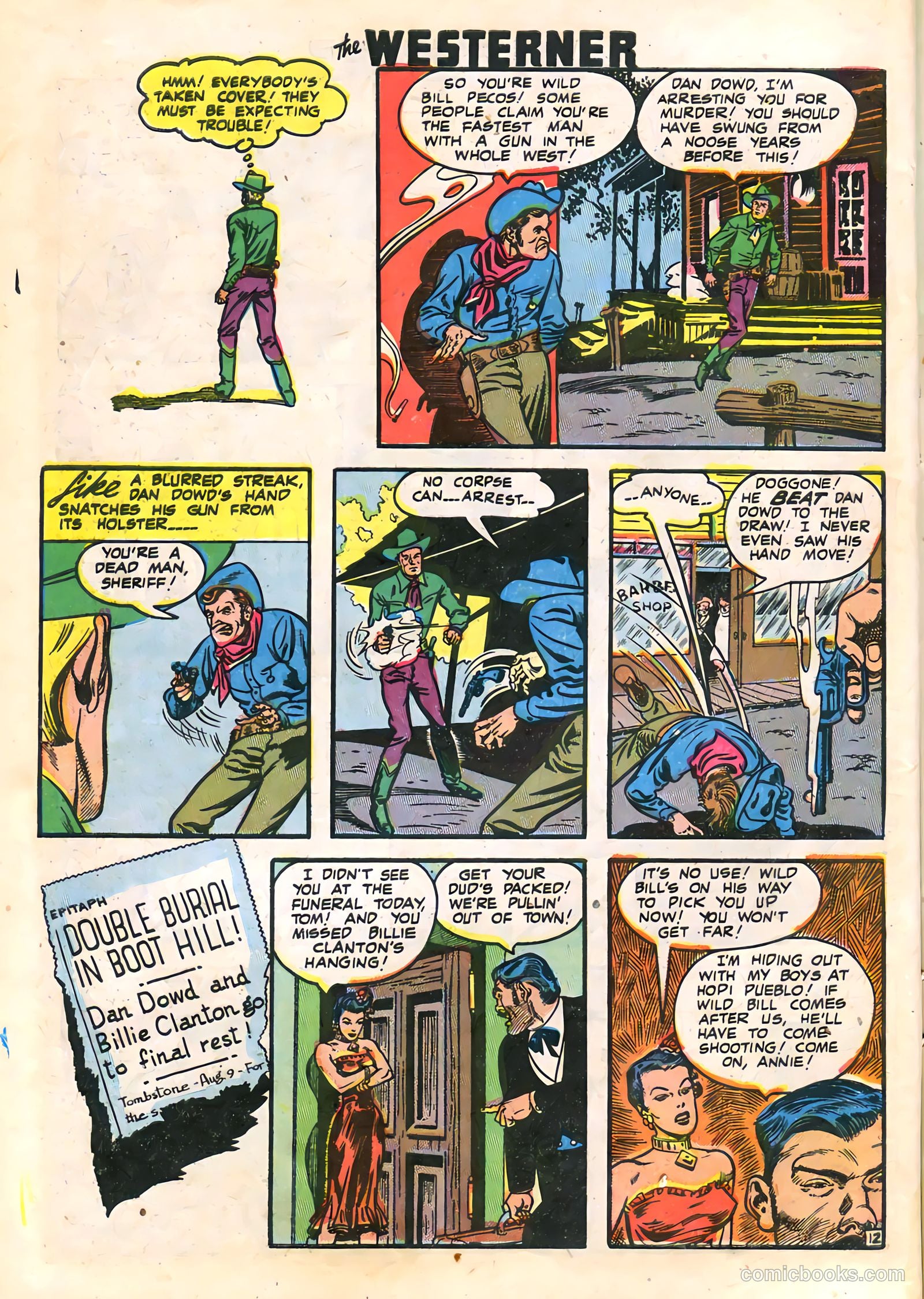 The Westerner Comics #16 (1950) — page 14 of 46
