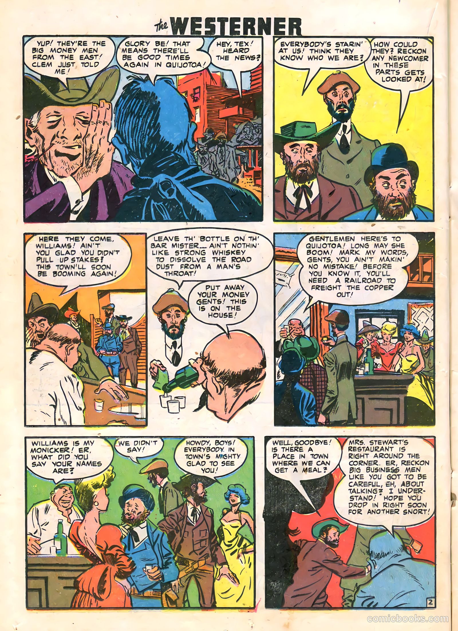 The Westerner Comics #16 (1950) — page 19 of 46