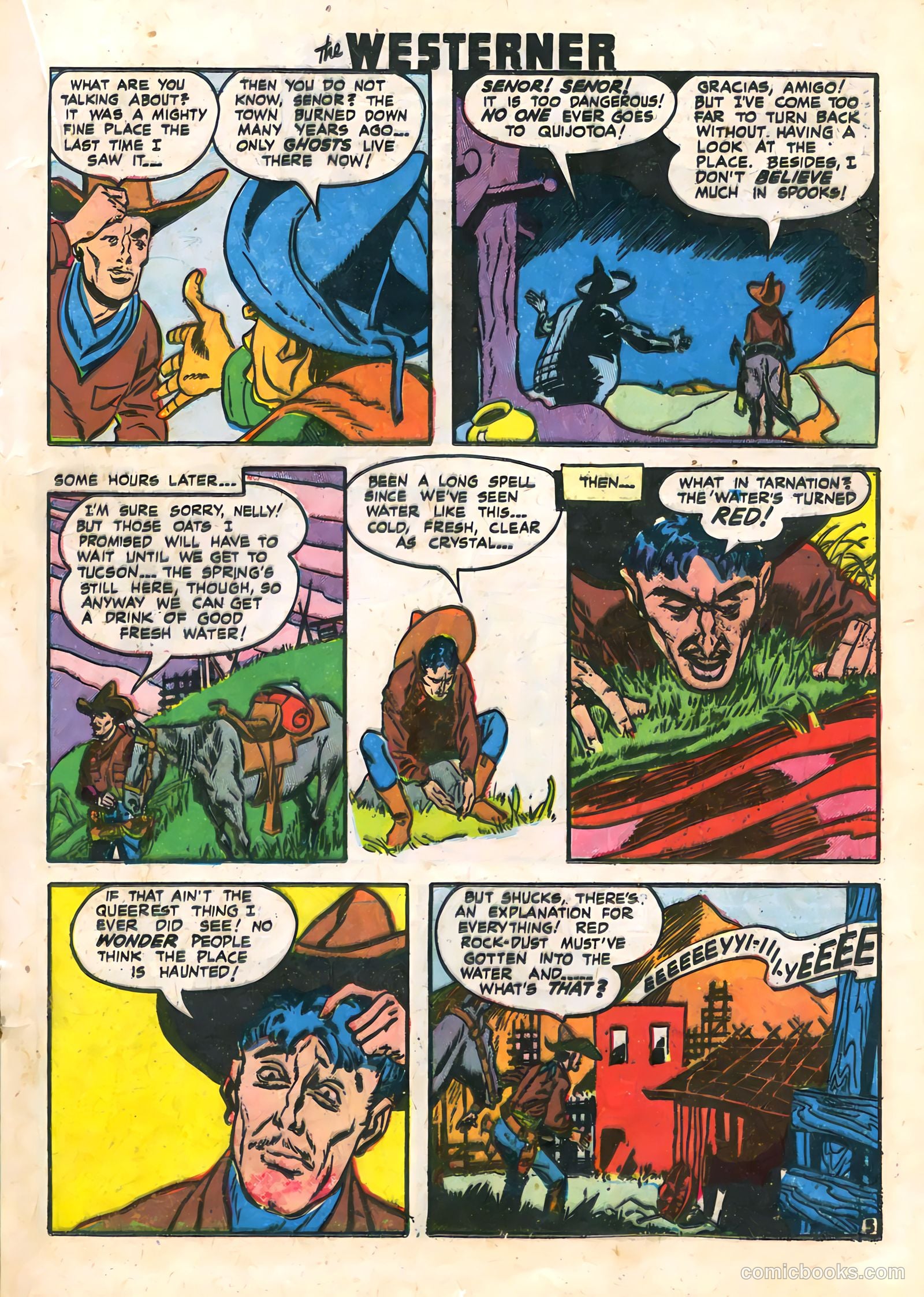 The Westerner Comics #16 (1950) — page 22 of 46