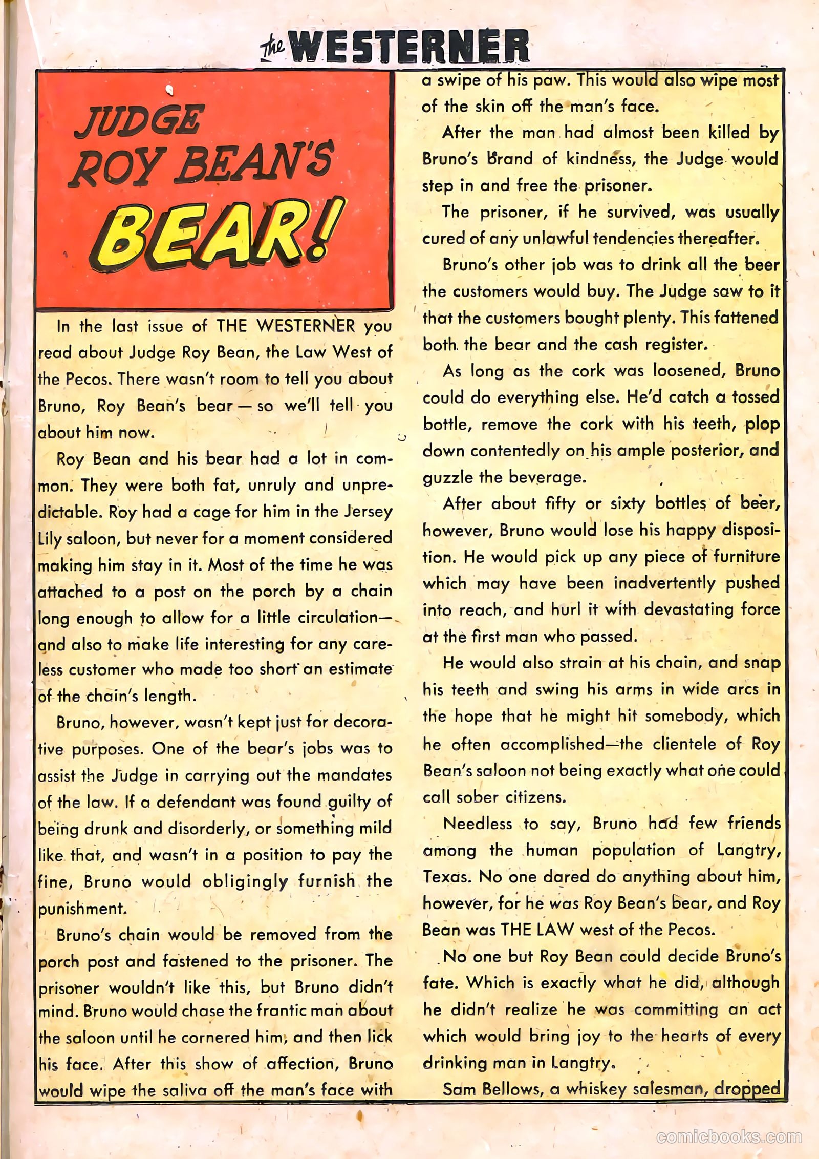 The Westerner Comics #16 (1950) — page 28 of 46