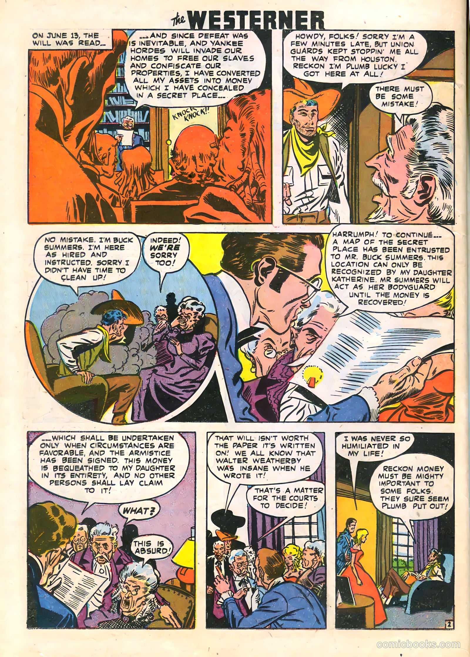 The Westerner Comics #16 (1950) — page 31 of 46