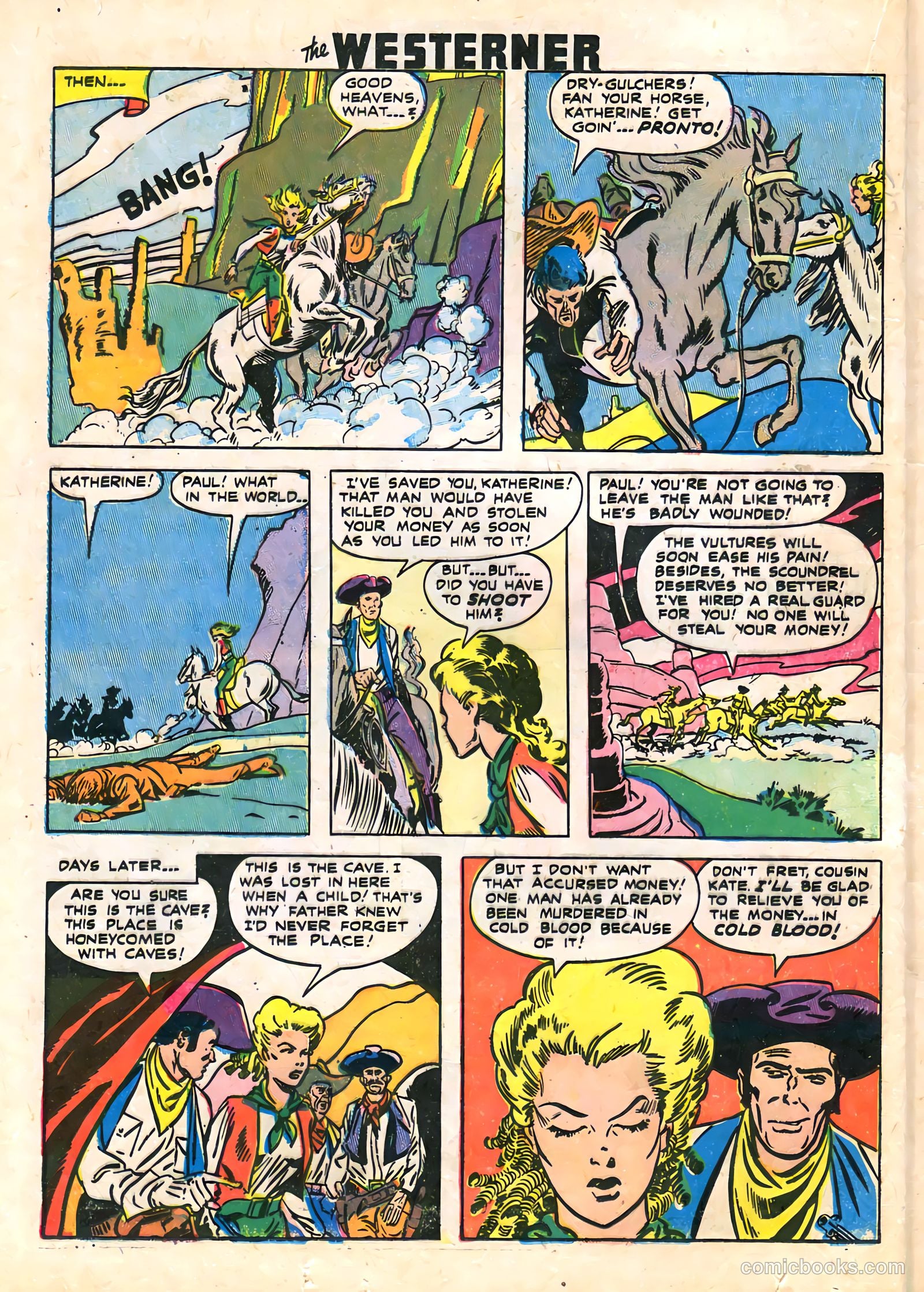 The Westerner Comics #16 (1950) — page 33 of 46