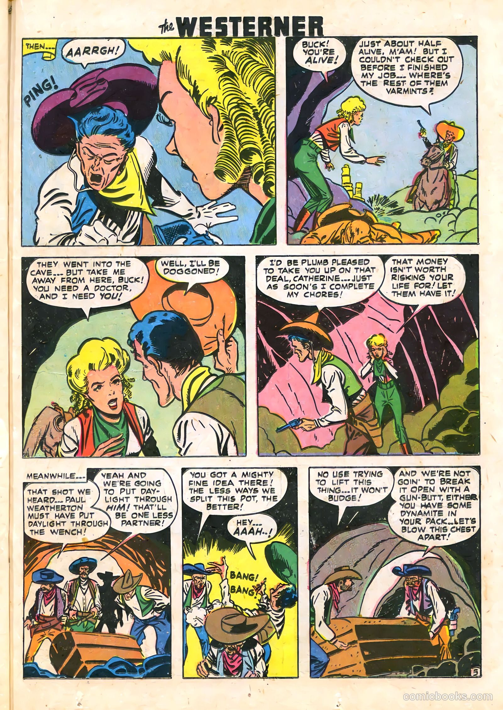 The Westerner Comics #16 (1950) — page 34 of 46