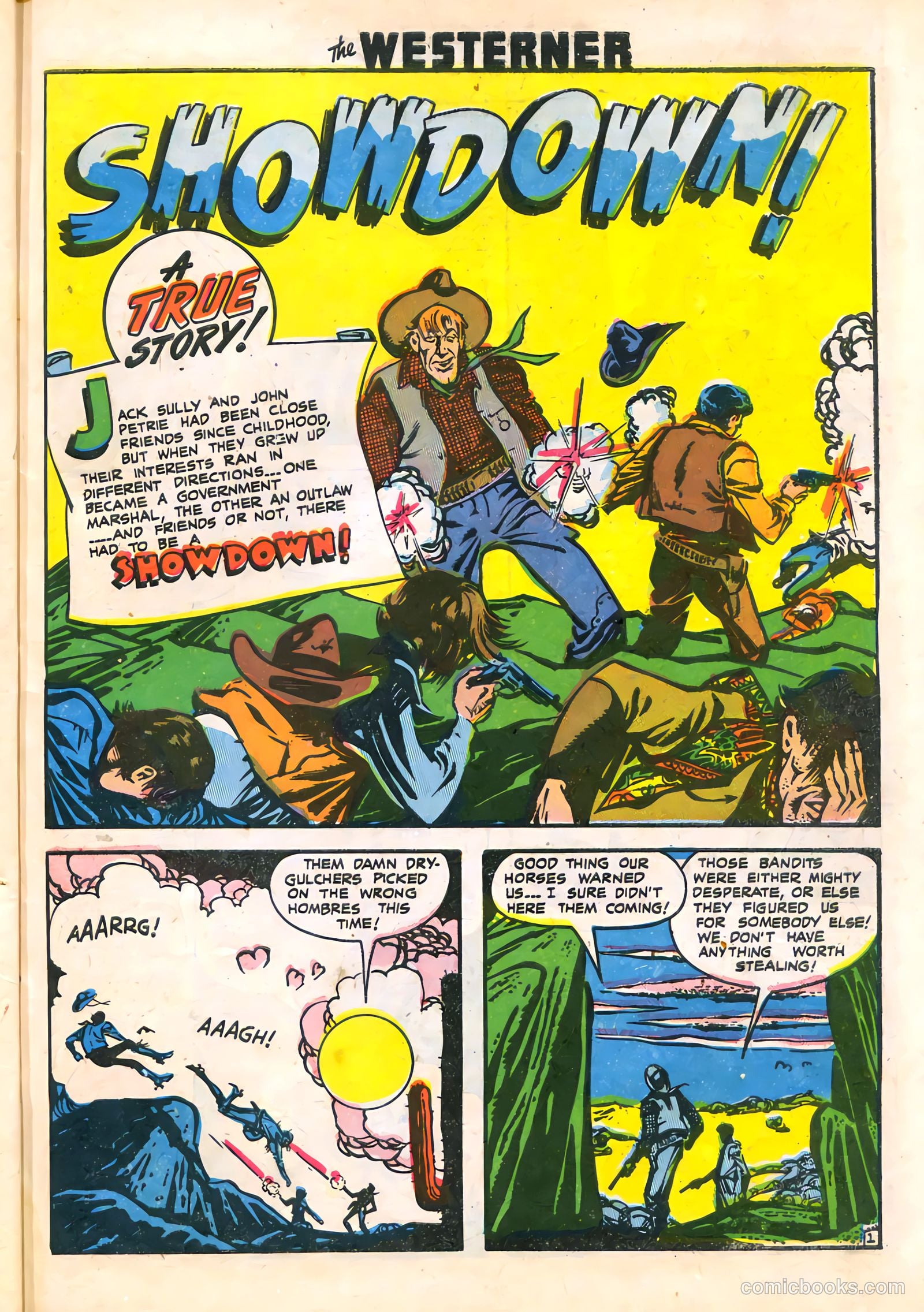 The Westerner Comics #16 (1950) — page 36 of 46