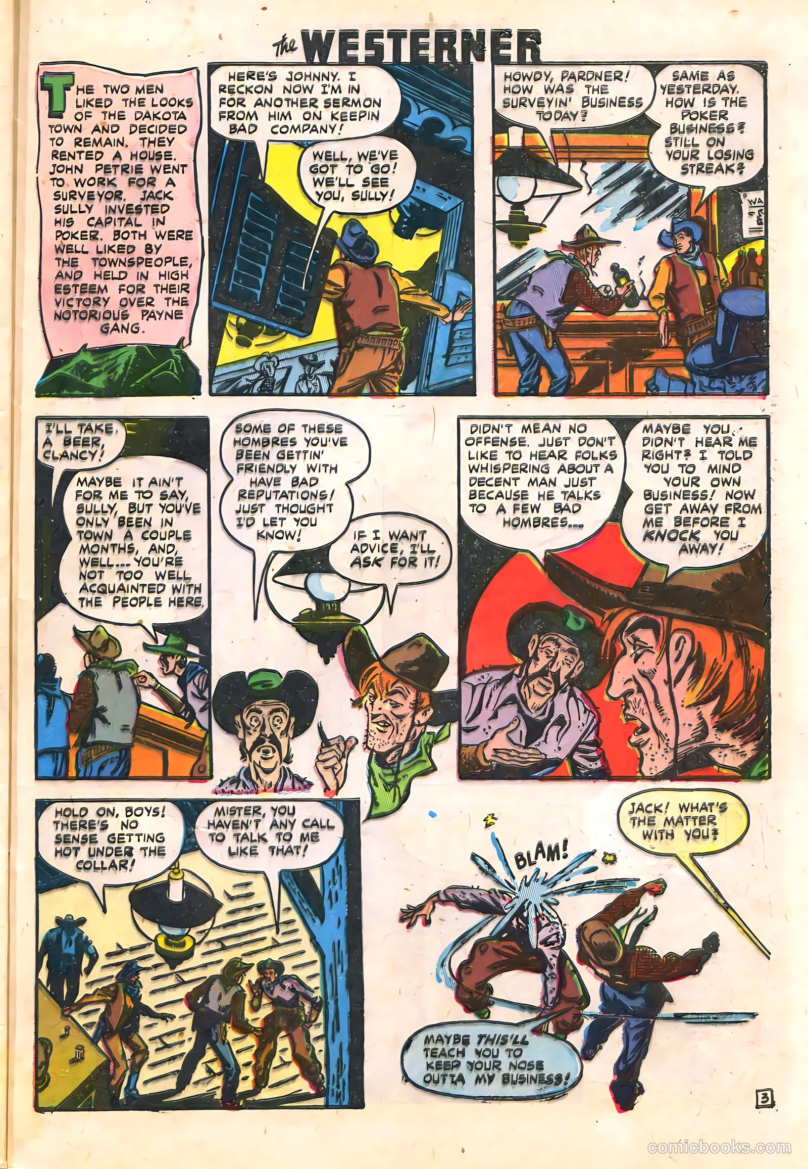 The Westerner Comics #16 (1950) — page 38 of 46