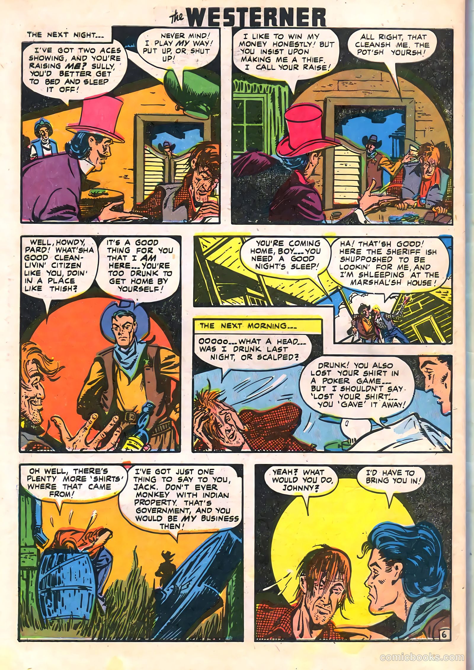 The Westerner Comics #16 (1950) — page 41 of 46