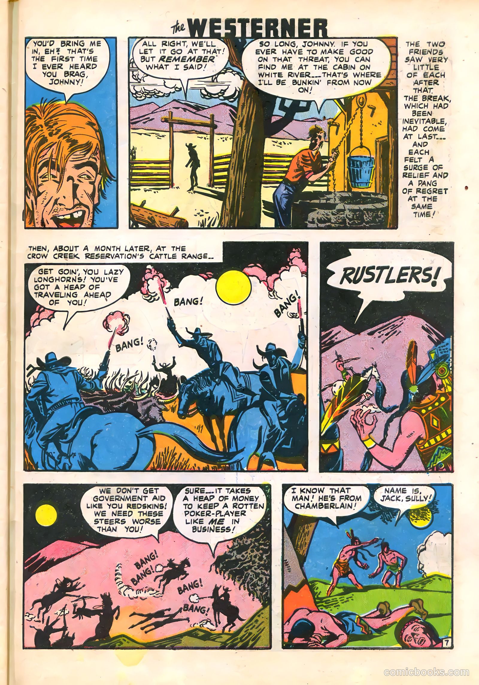The Westerner Comics #16 (1950) — page 42 of 46