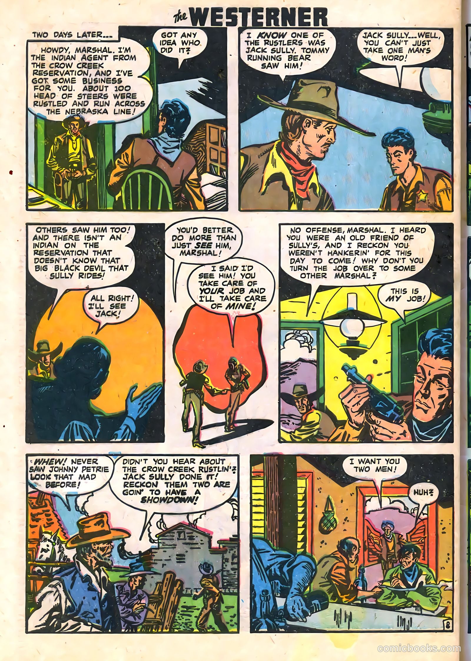 The Westerner Comics #16 (1950) — page 43 of 46