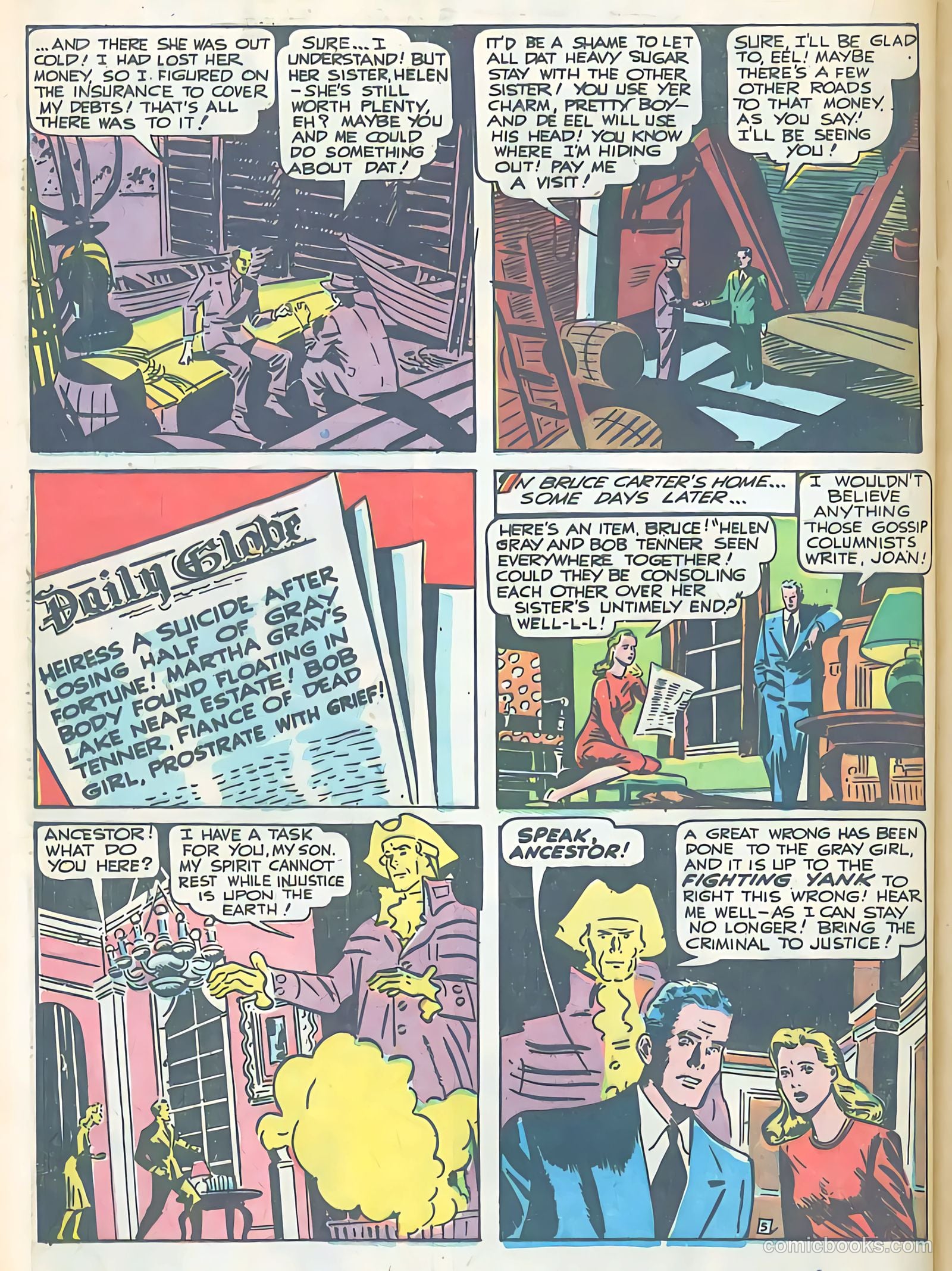 The Fighting Yank #25 (1942) — page 30 of 52