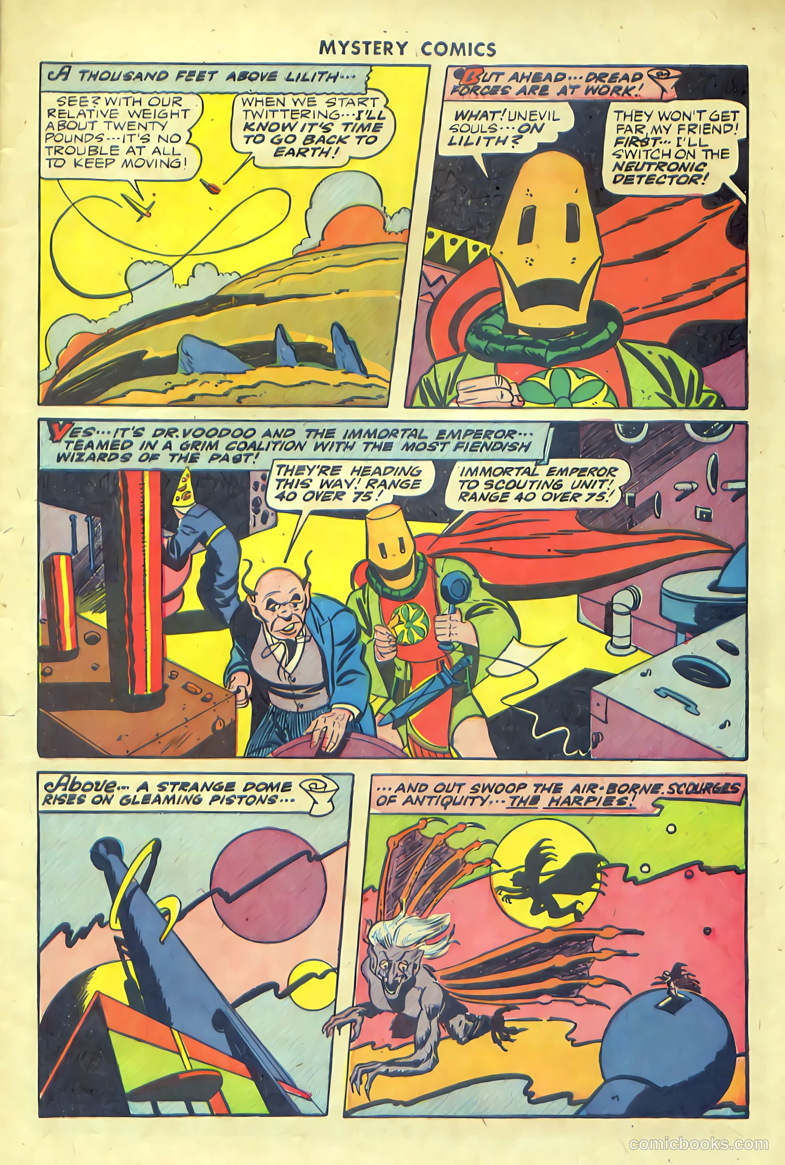 Mystery Comics #1 (1944) — page 7 of 52