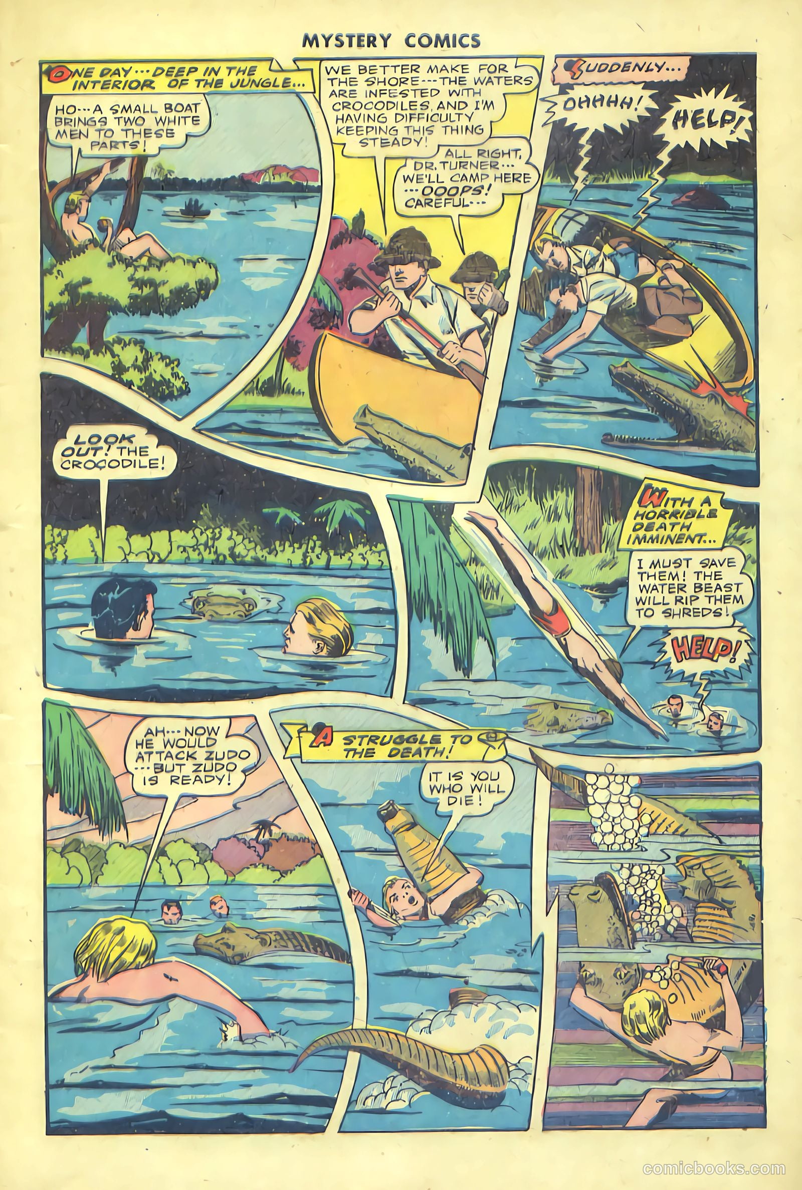 Mystery Comics #1 (1944) — page 13 of 52