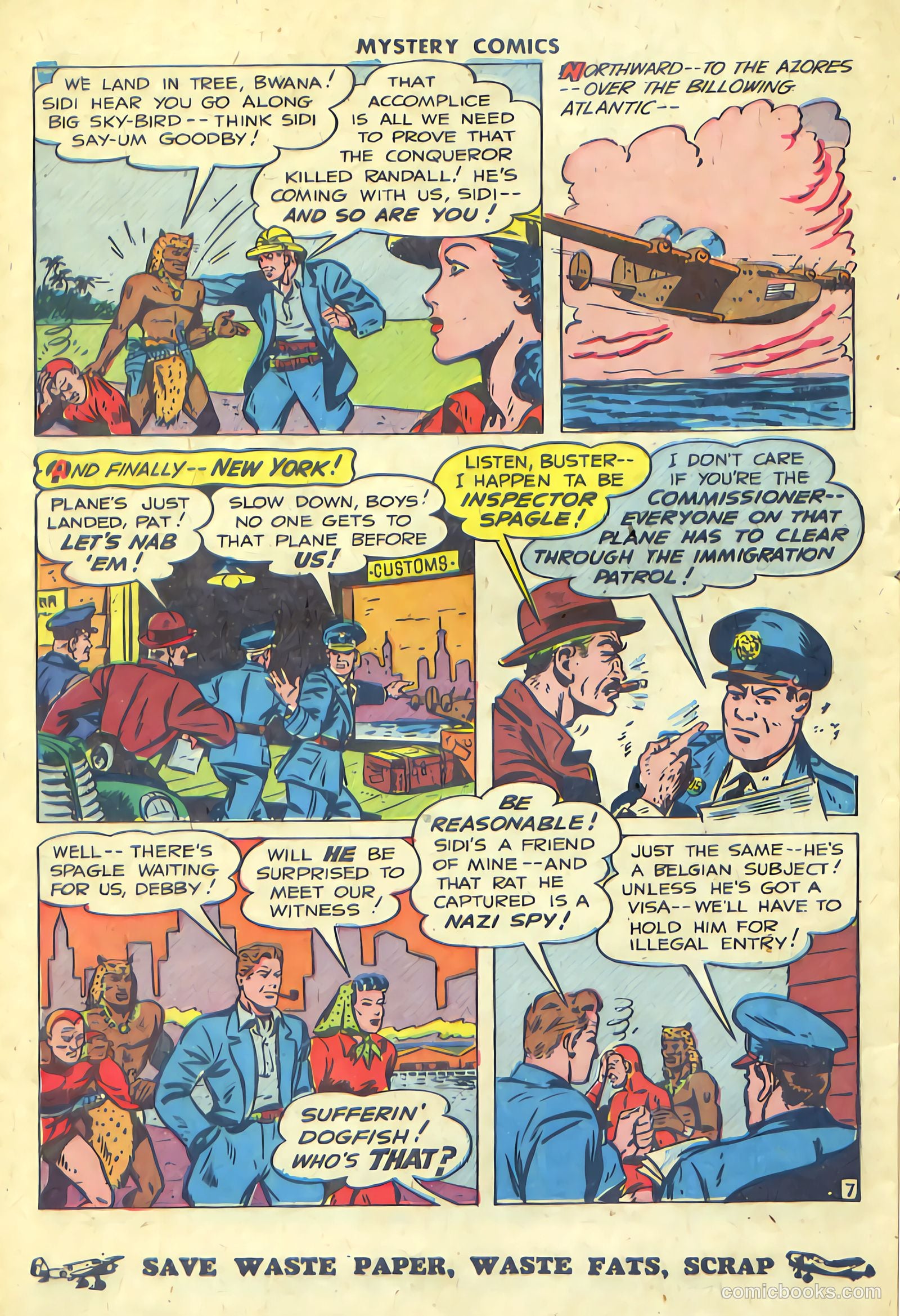 Mystery Comics #1 (1944) — page 36 of 52