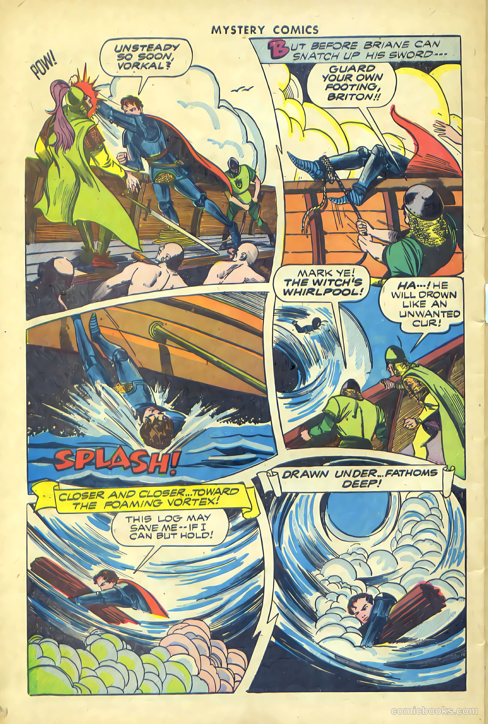 Mystery Comics #1 (1944) — page 46 of 52