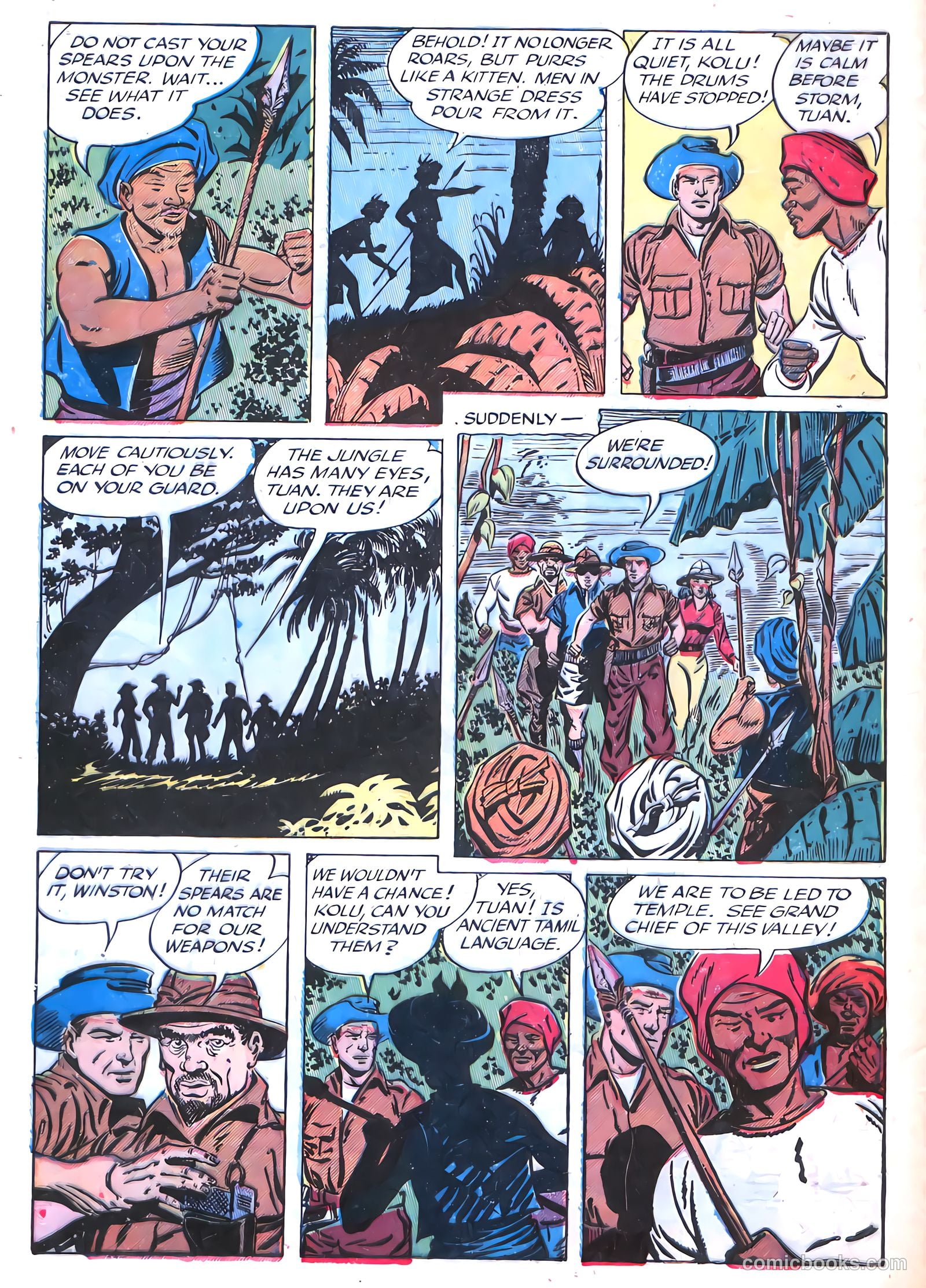 Jungle Jim #14 (1949) — page 8 of 36