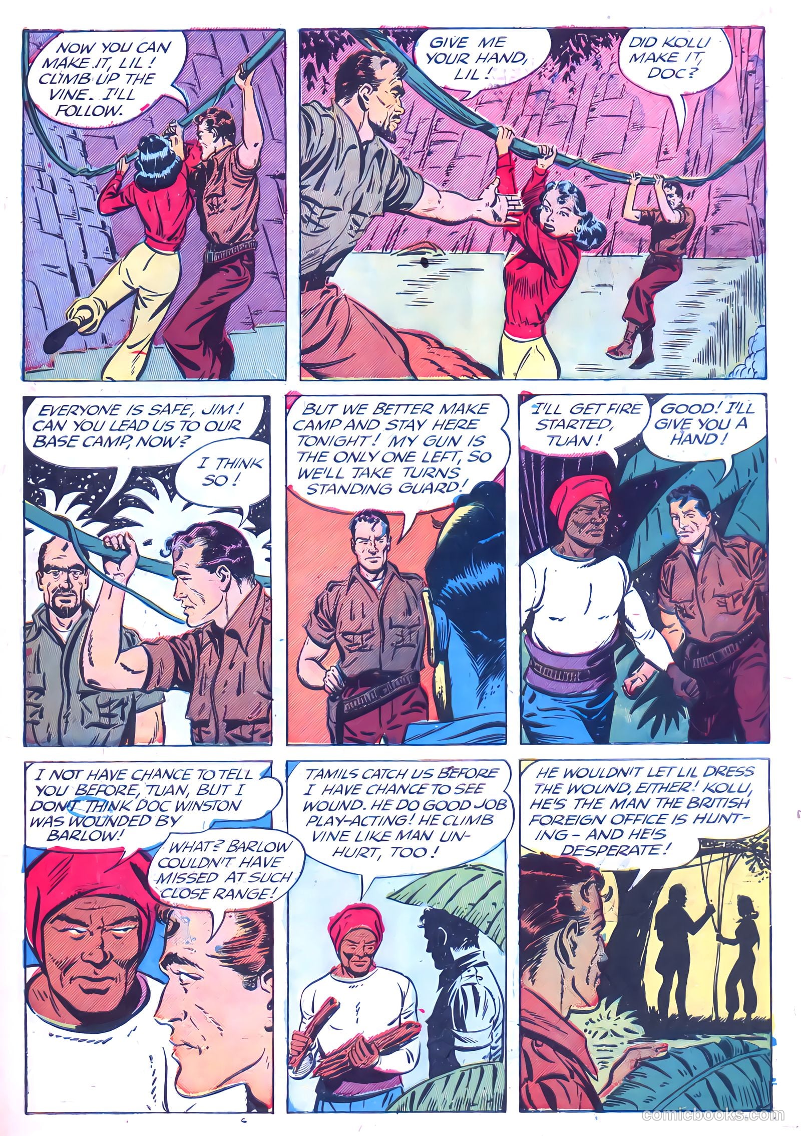 Jungle Jim #14 (1949) — page 27 of 36