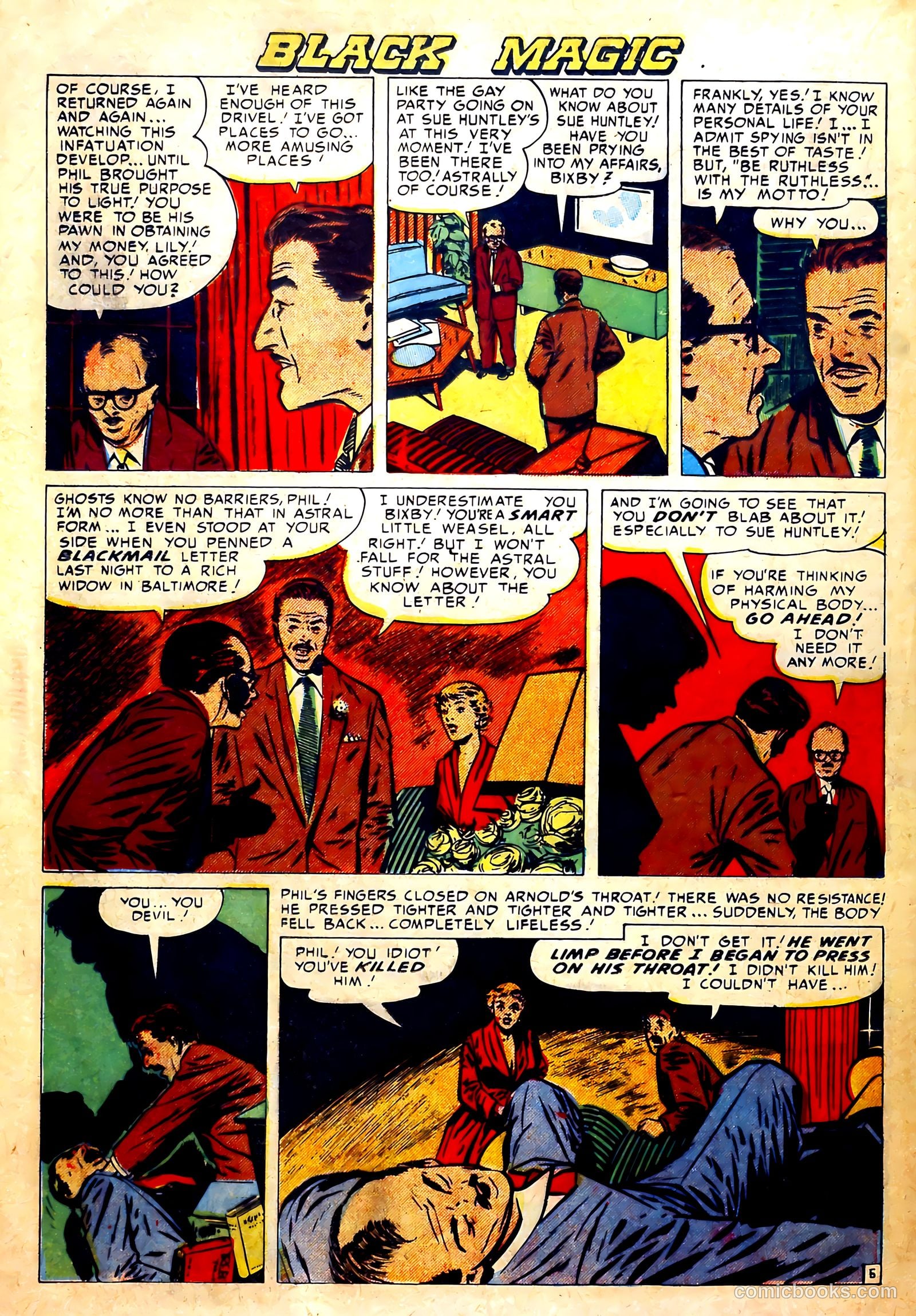 Black Magic #16 (1953) — page 22 of 44