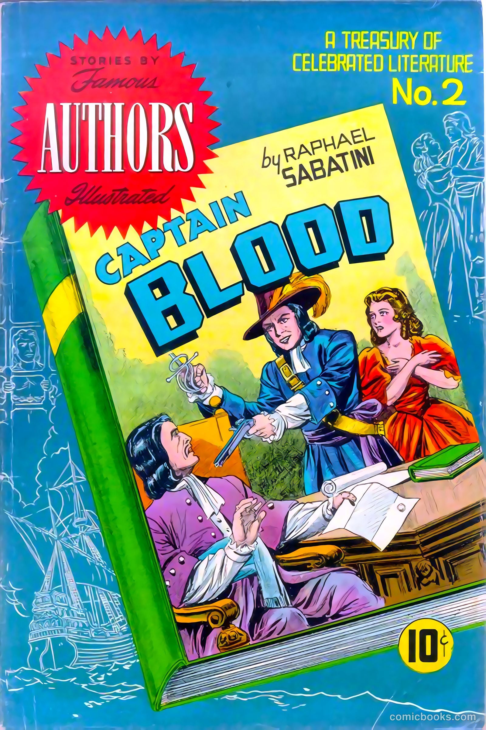 Stories By Famous Authors Illustrated 2 - Captain Blood #1