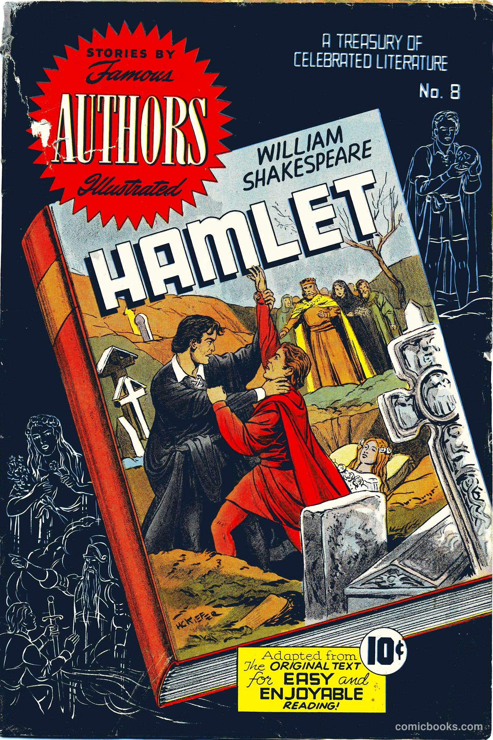 Stories By Famous Authors Illustrated 8 - Hamlet #1