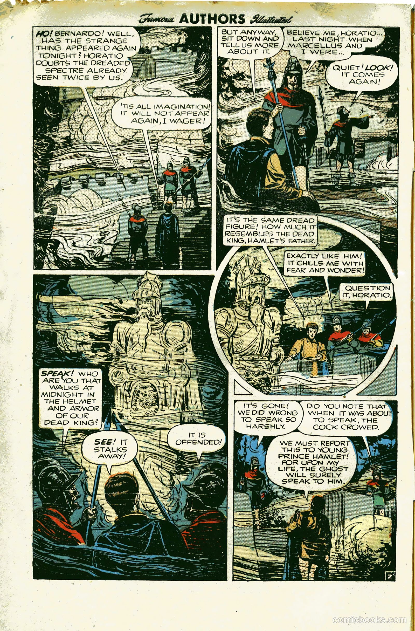 Stories By Famous Authors Illustrated 8 - Hamlet #1 — page 4 of 36