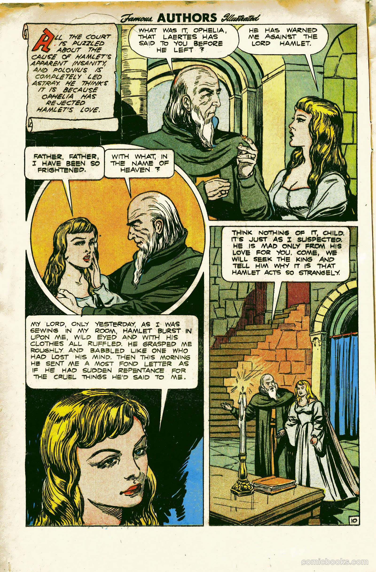 Stories By Famous Authors Illustrated 8 - Hamlet #1 — page 12 of 36