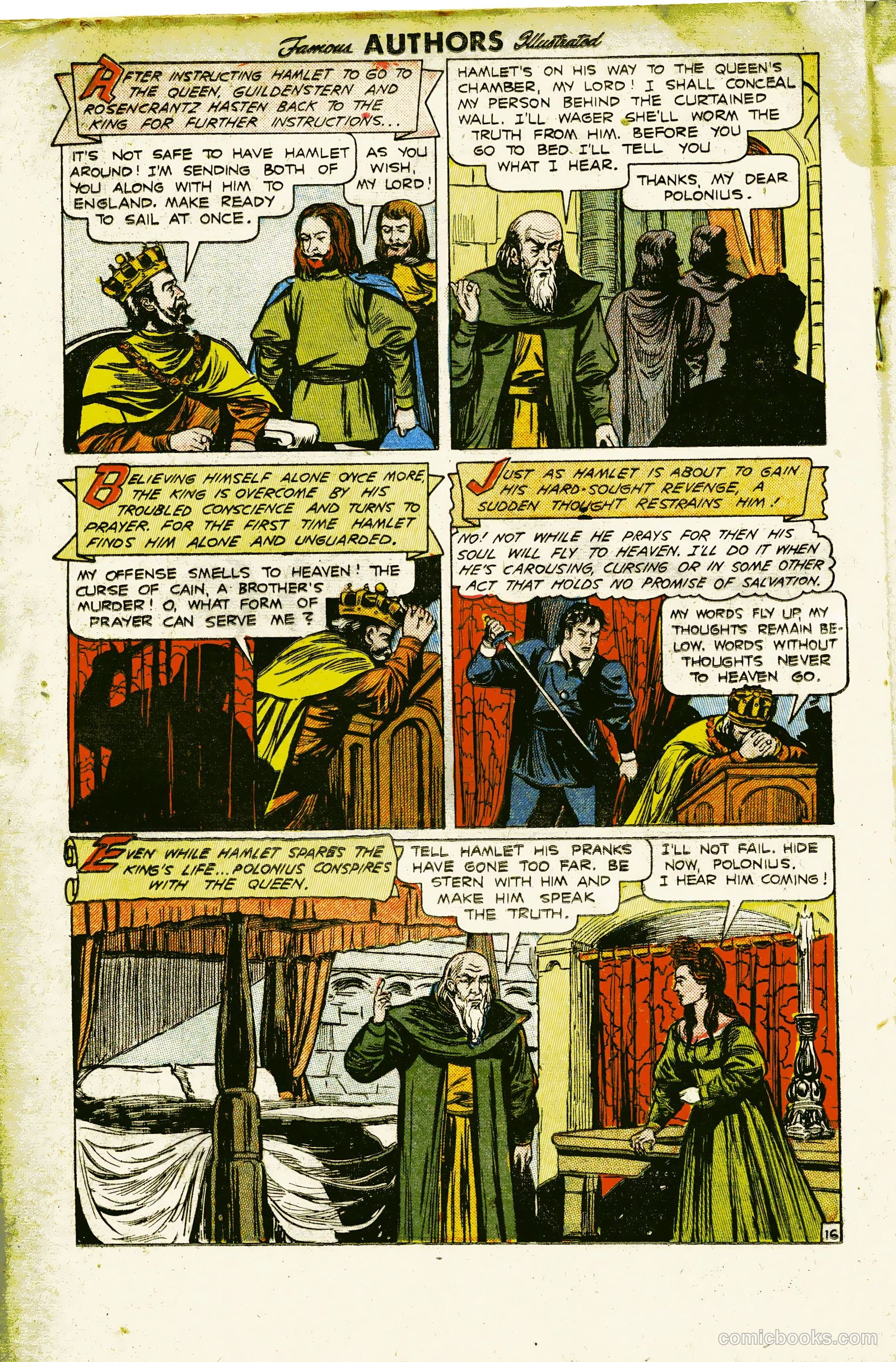 Stories By Famous Authors Illustrated 8 - Hamlet #1 — page 18 of 36