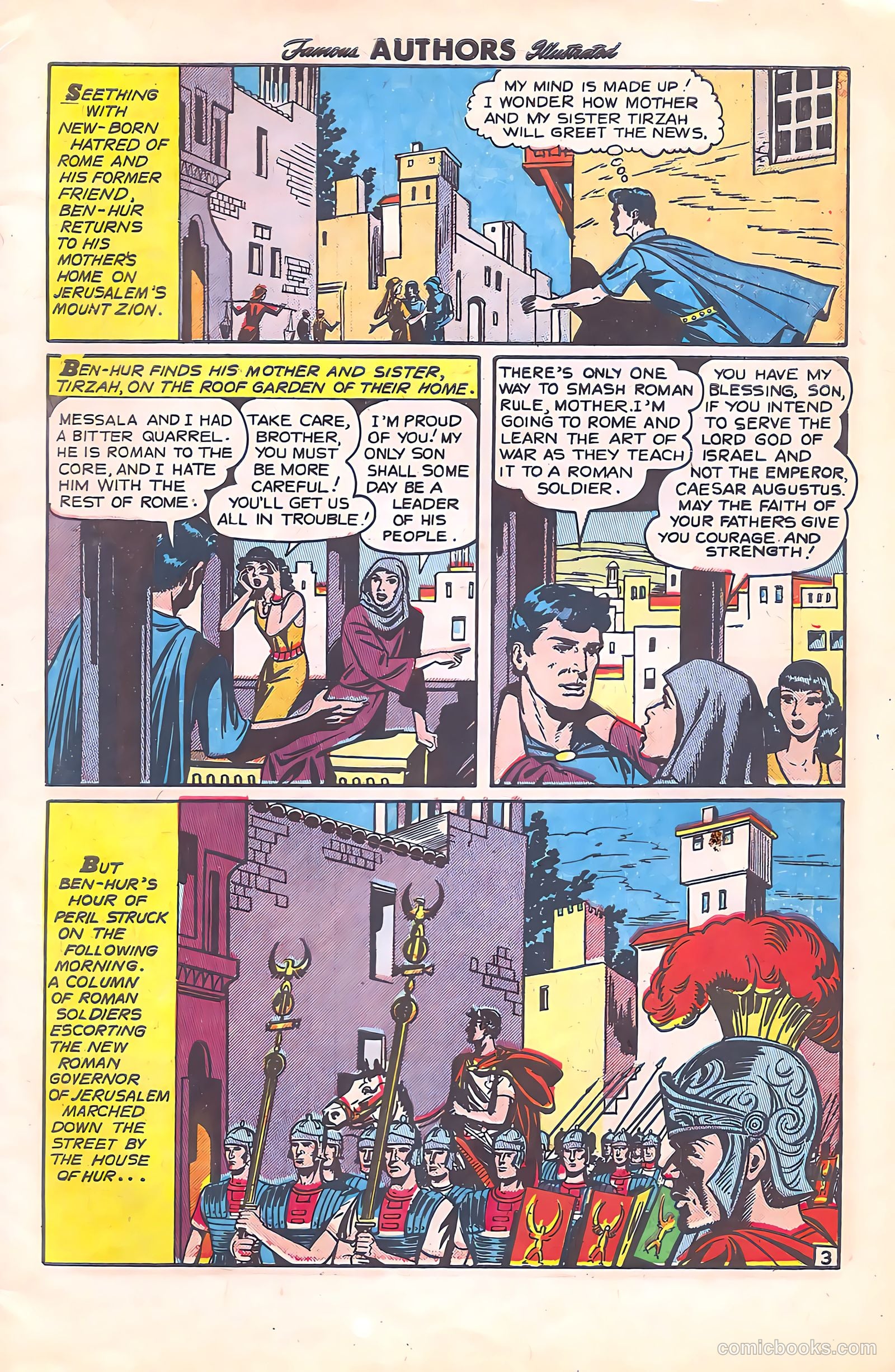 Stories By Famous Authors Illustrated 11 - Ben Hur #1 — page 5 of 51