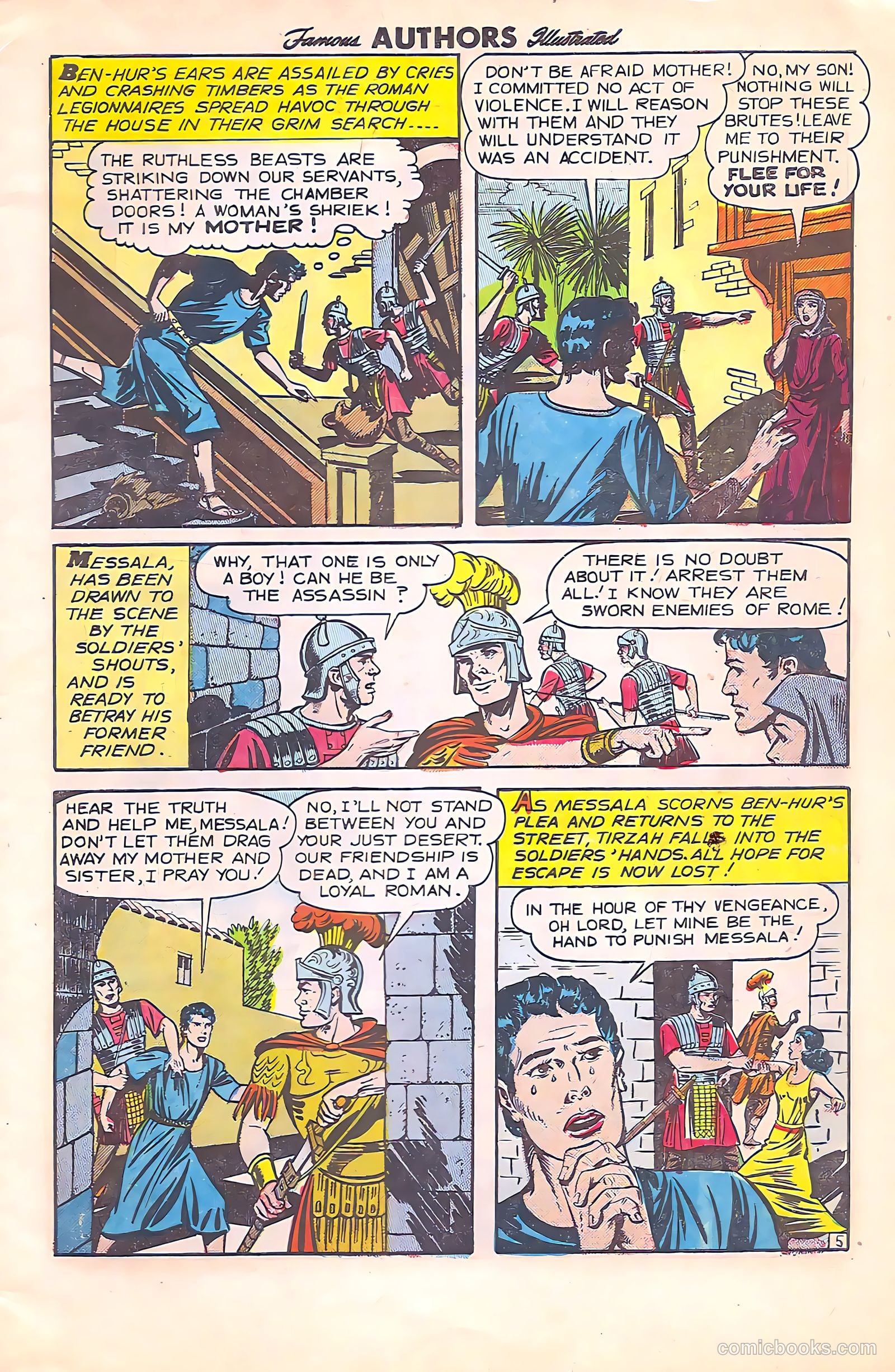 Stories By Famous Authors Illustrated 11 - Ben Hur #1 — page 7 of 51
