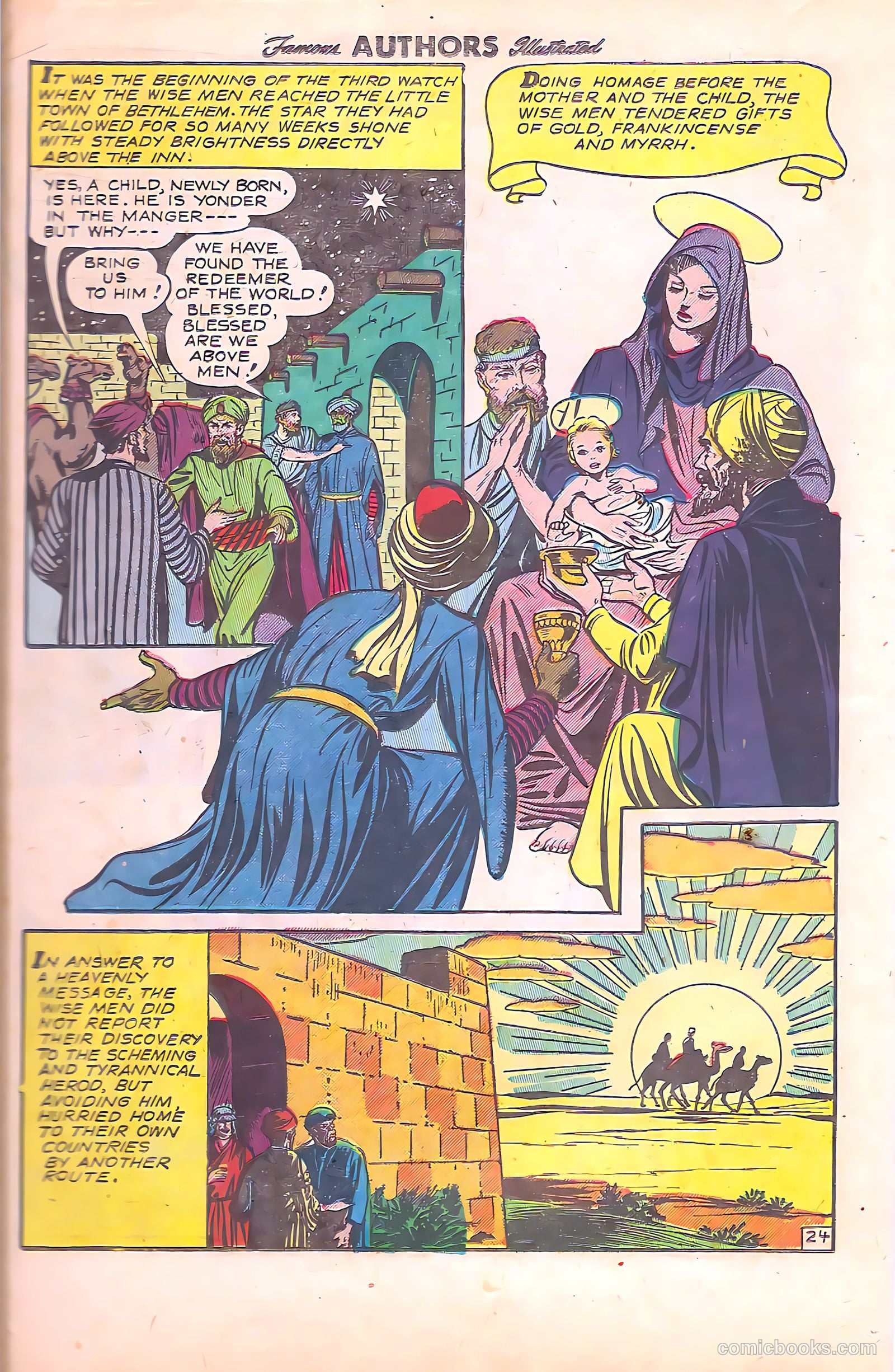 Stories By Famous Authors Illustrated 11 - Ben Hur #1 — page 26 of 51