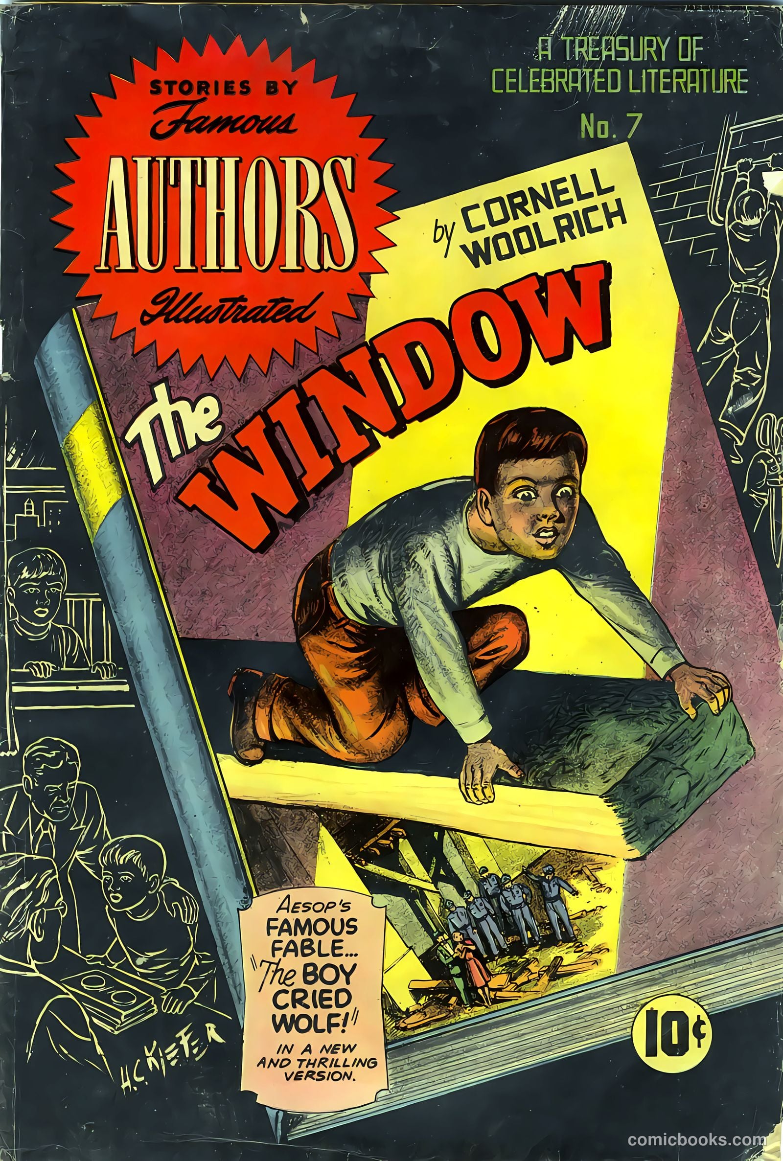 Stories By Famous Authors Illustrated 7 - The Window #1