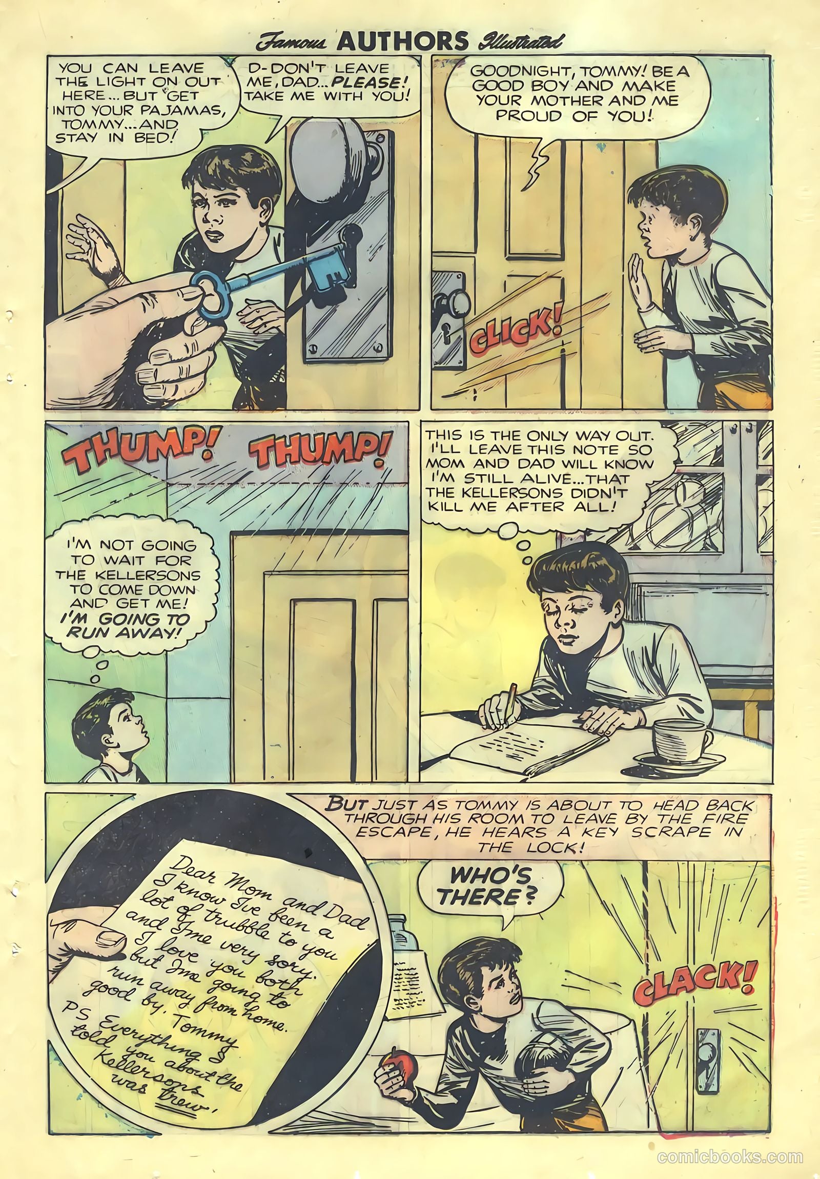 Stories By Famous Authors Illustrated 7 - The Window #1 — page 21 of 52