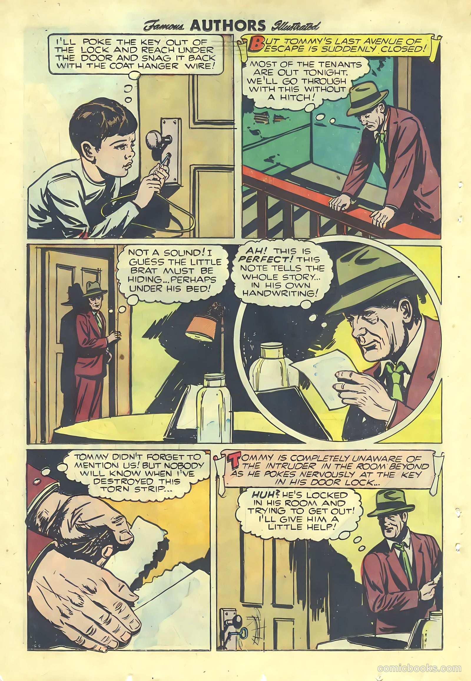 Stories By Famous Authors Illustrated 7 - The Window #1 — page 24 of 52