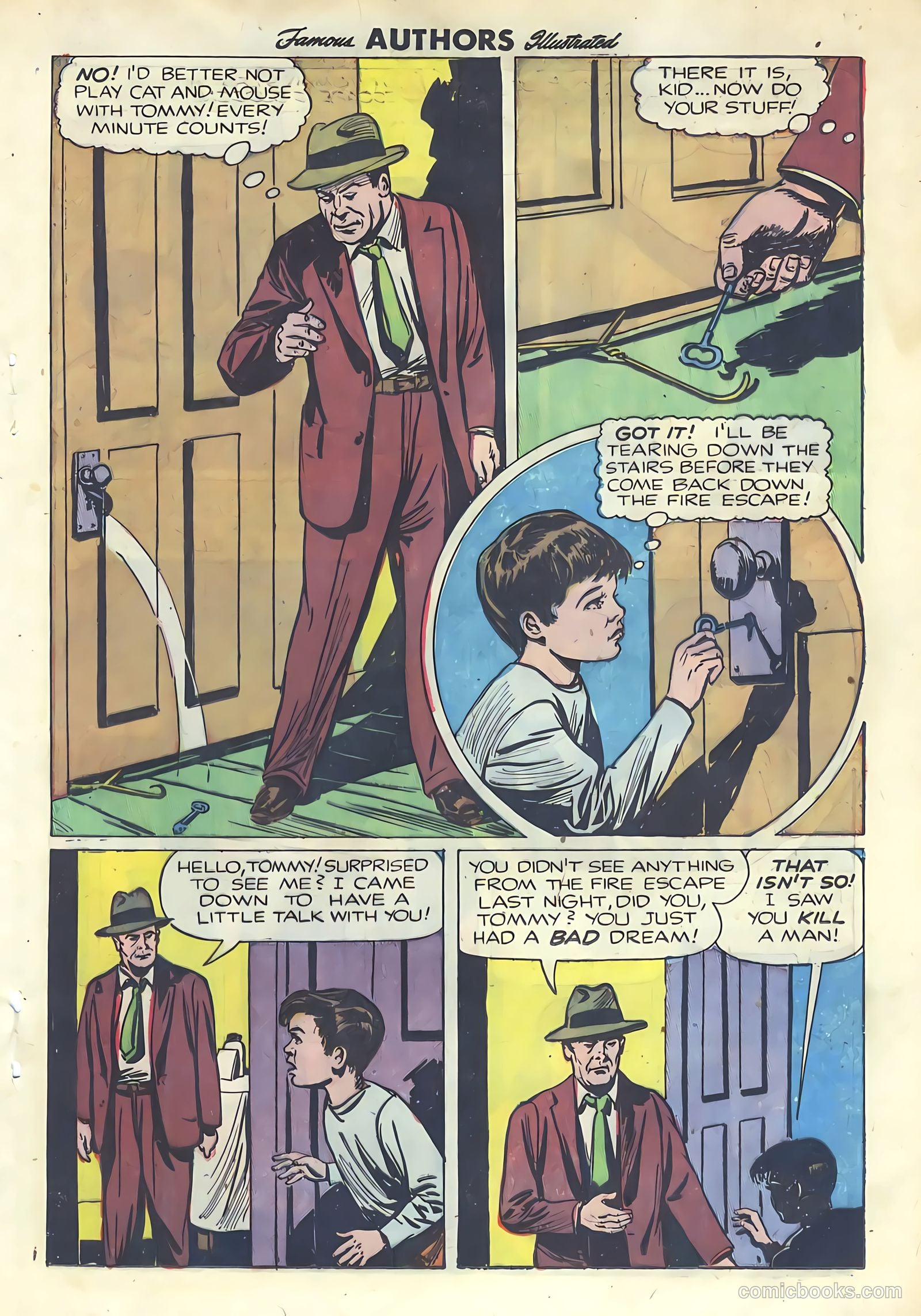 Stories By Famous Authors Illustrated 7 - The Window #1 — page 25 of 52