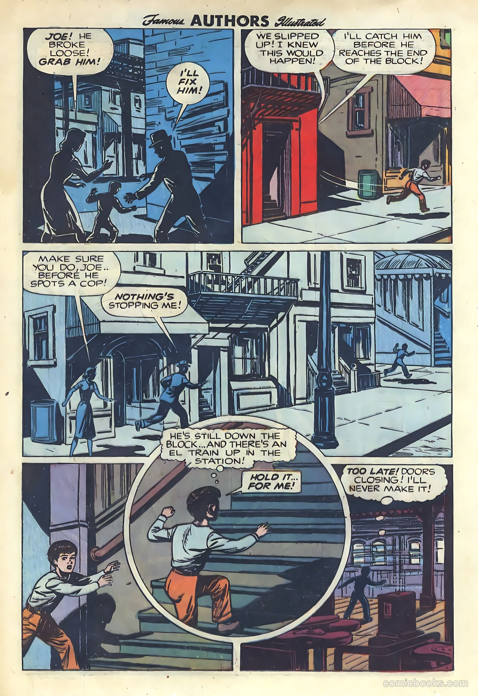 Stories By Famous Authors Illustrated 7 - The Window #1 — page 28 of 52