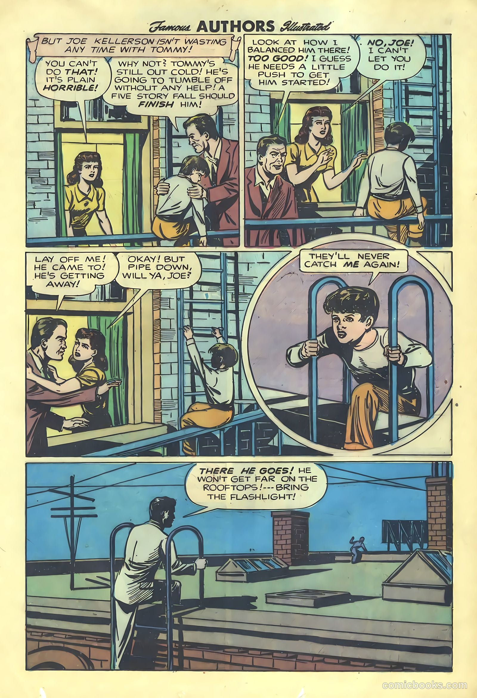Stories By Famous Authors Illustrated 7 - The Window #1 — page 33 of 52
