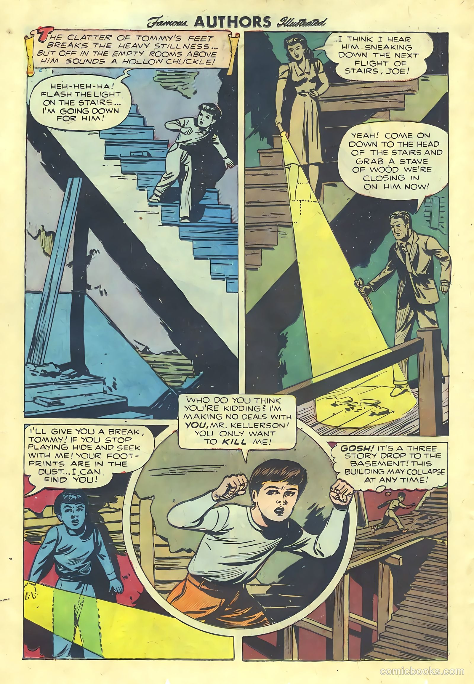Stories By Famous Authors Illustrated 7 - The Window #1 — page 36 of 52