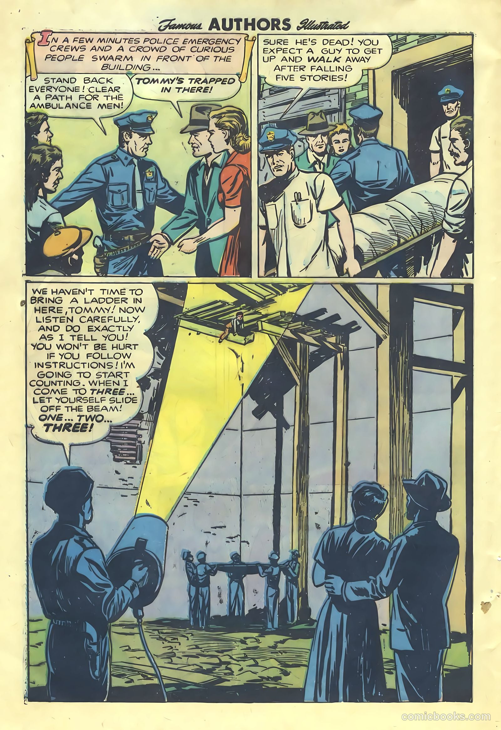 Stories By Famous Authors Illustrated 7 - The Window #1 — page 44 of 52