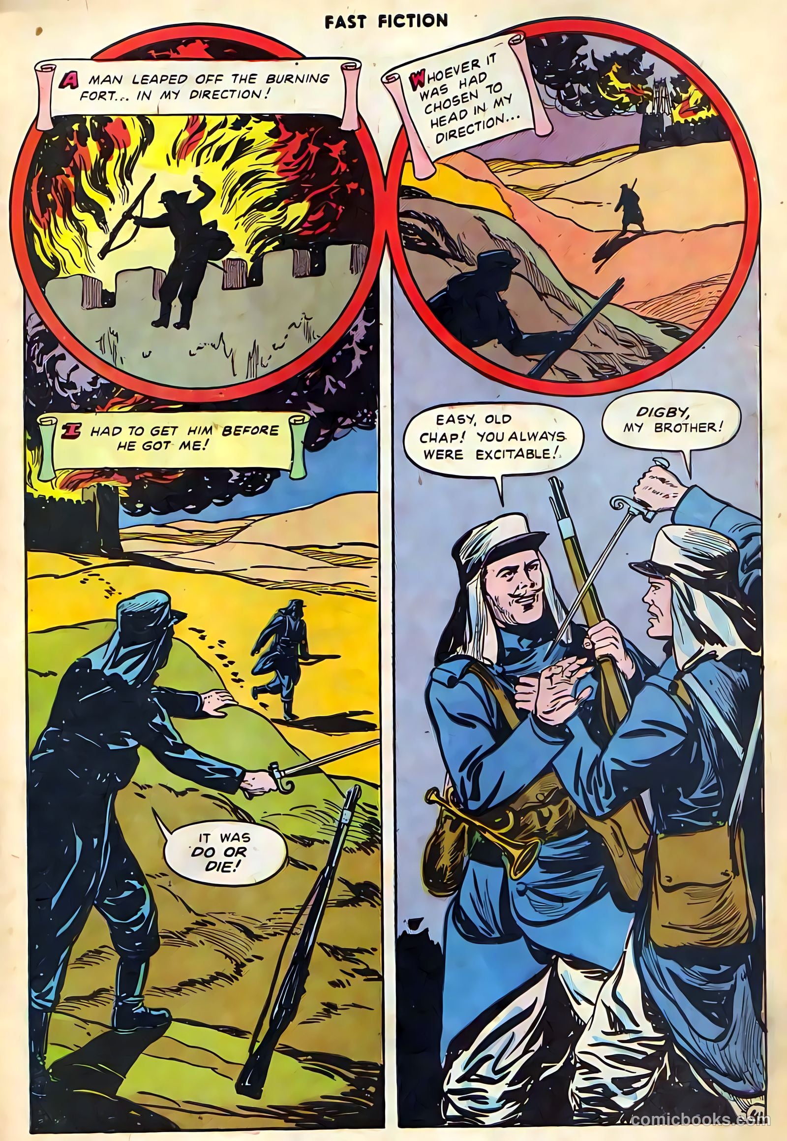 Stories By Famous Authors Illustrated 5 - BeauGeste #1 — page 43 of 56