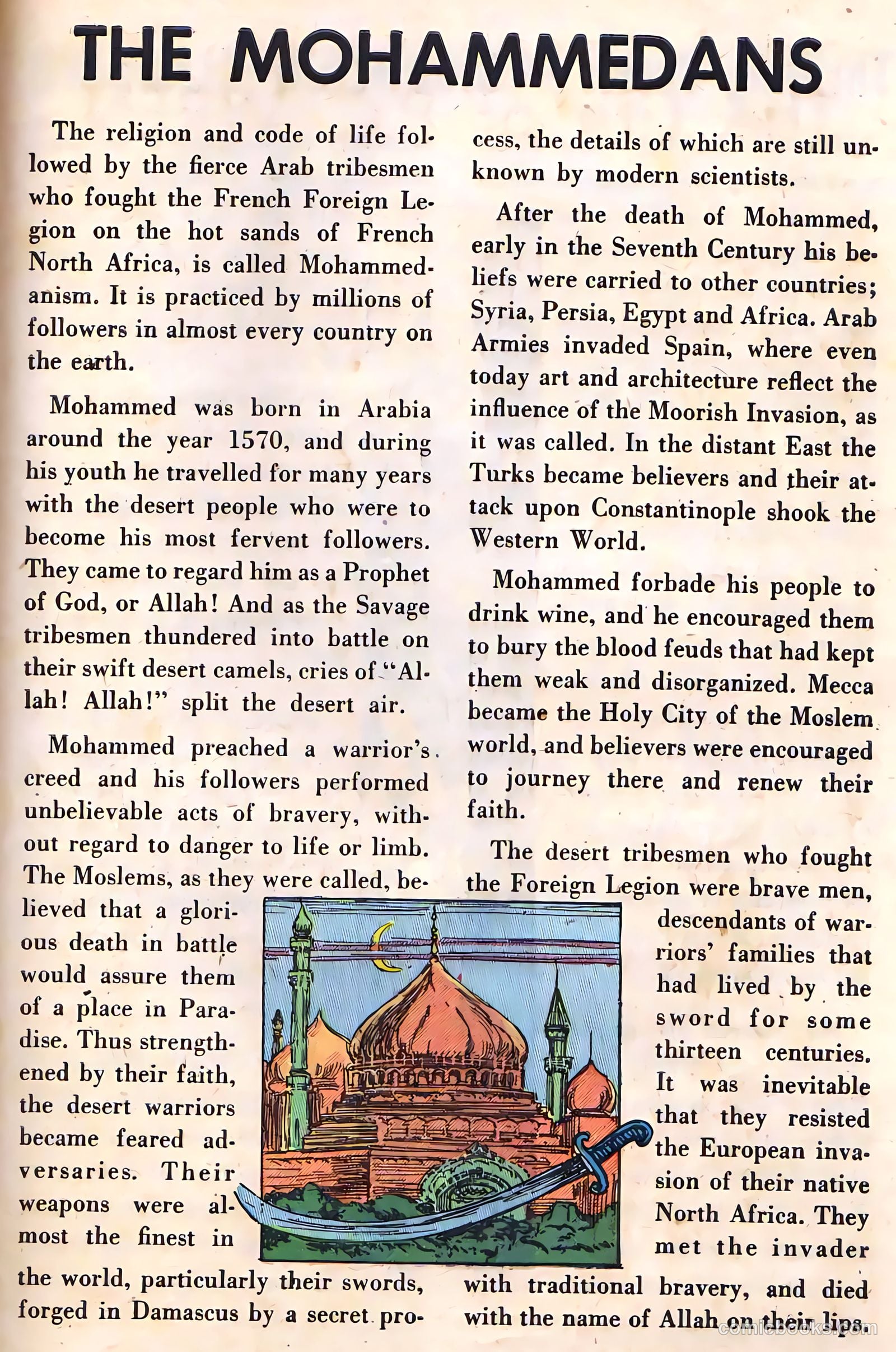 Stories By Famous Authors Illustrated 5 - BeauGeste #1 — page 49 of 56