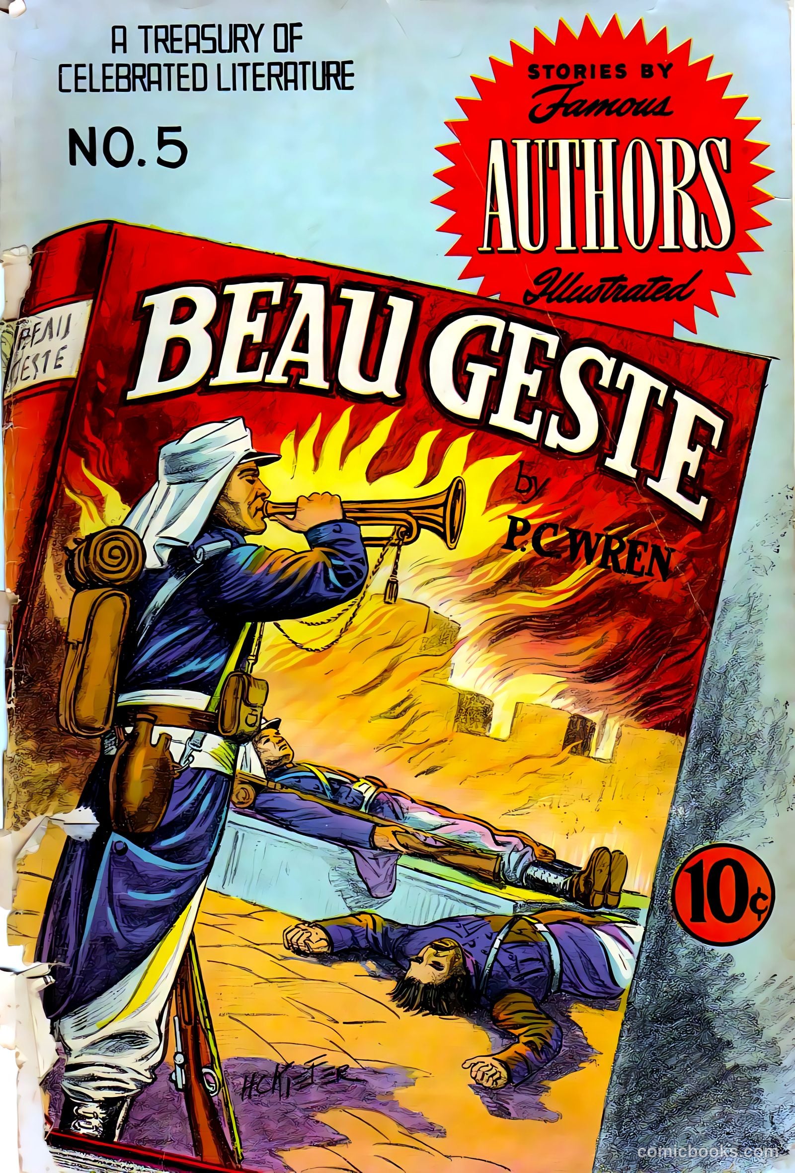 Stories By Famous Authors Illustrated 5 - BeauGeste #1 — page 53 of 56