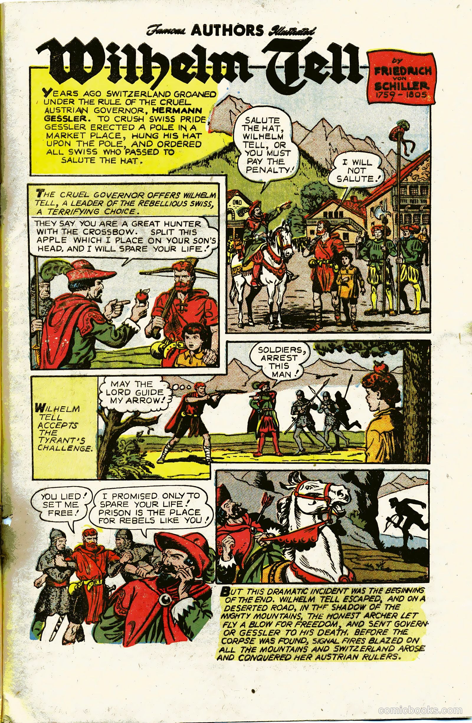 Stories By Famous Authors Illustrated 12 - La Svengali #1 — page 33 of 36